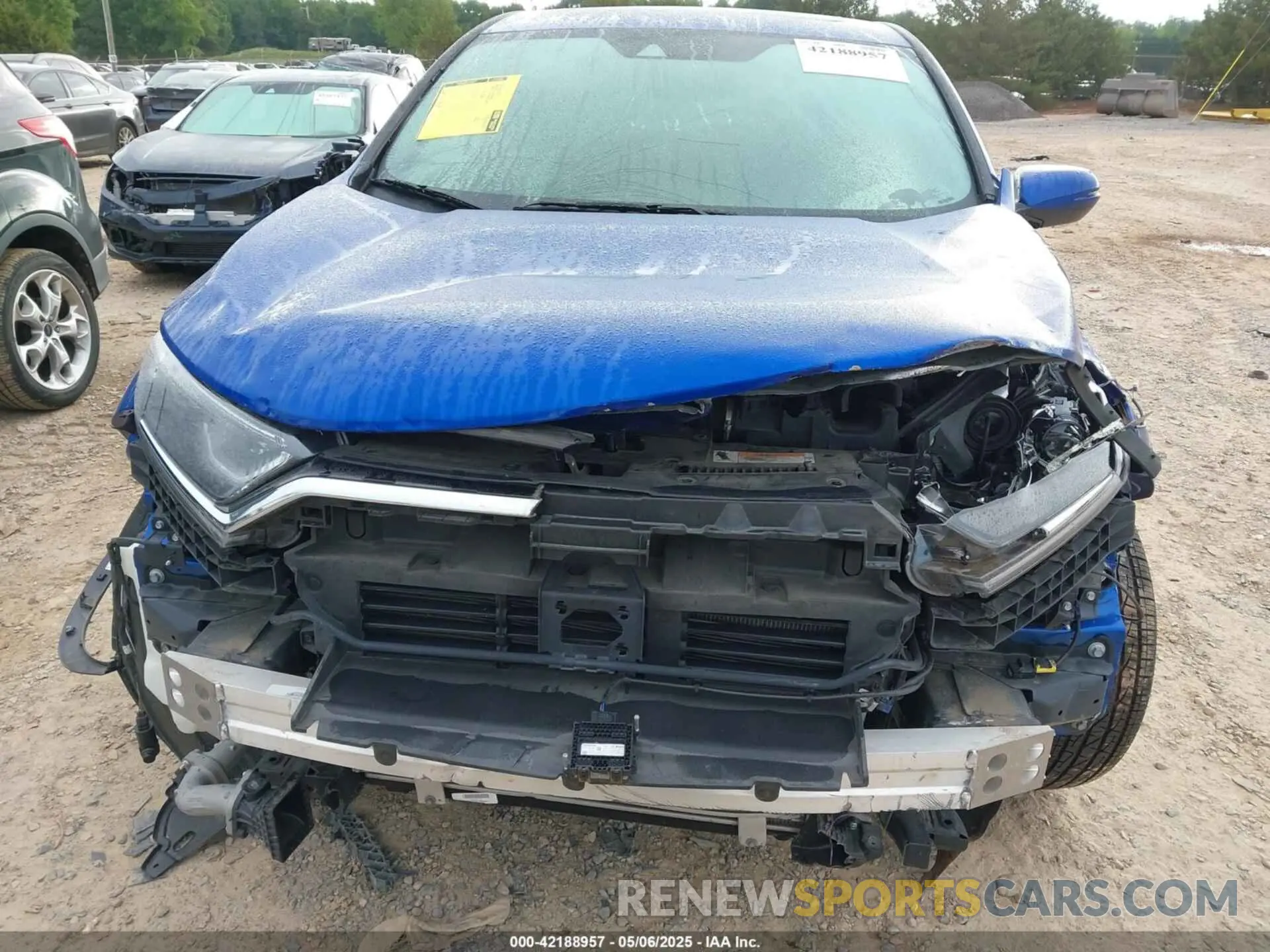 6 Photograph of a damaged car 7FARW2H82ME006776 HONDA CR-V 2021