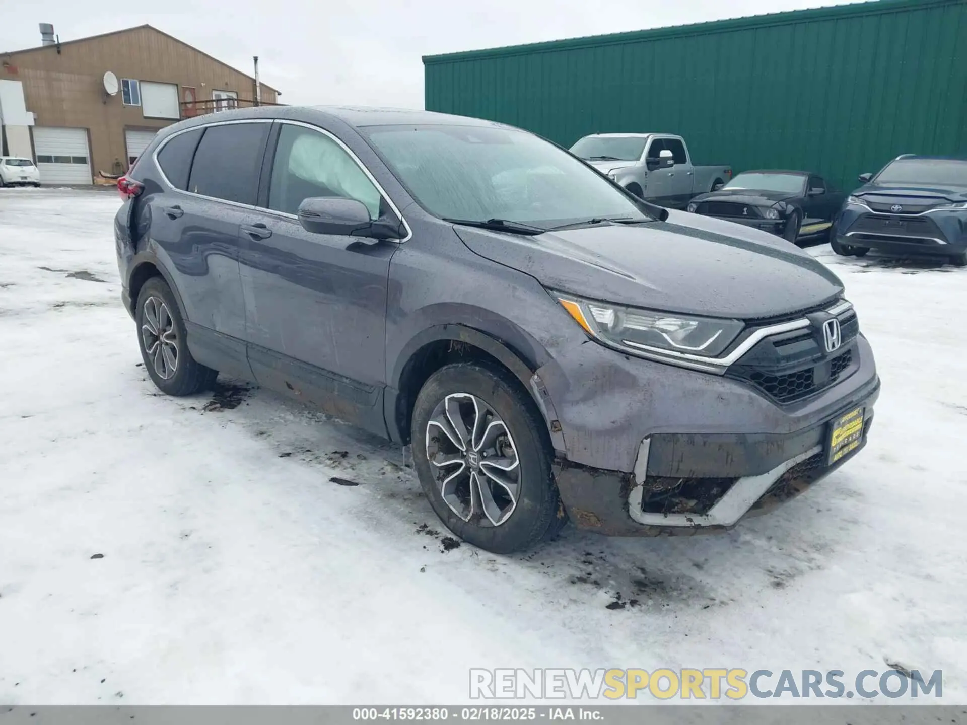 1 Photograph of a damaged car 7FARW2H82ME010441 HONDA CR-V 2021
