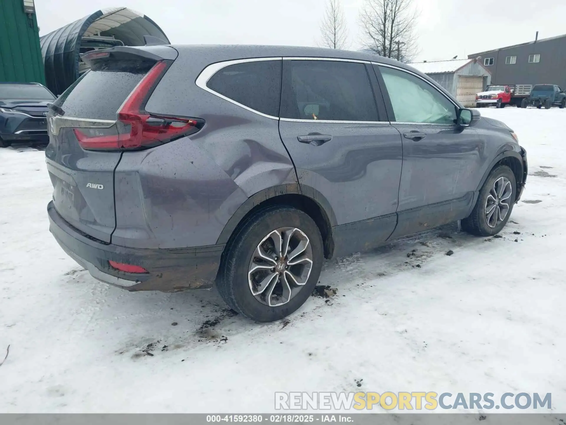 4 Photograph of a damaged car 7FARW2H82ME010441 HONDA CR-V 2021