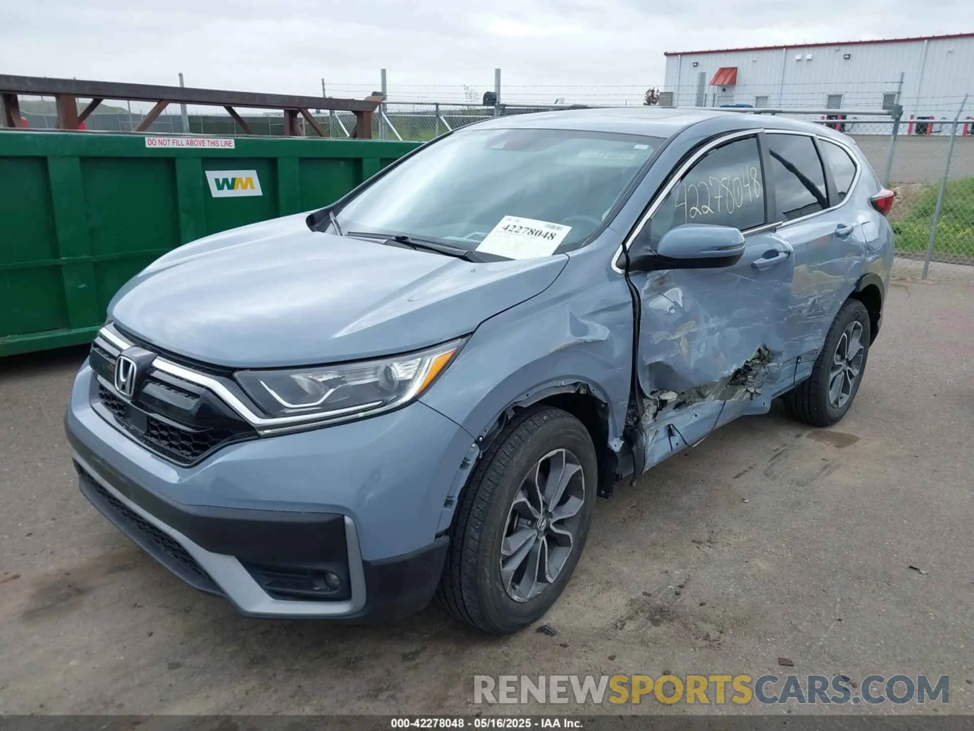 2 Photograph of a damaged car 7FARW2H85ME035060 HONDA CR-V 2021