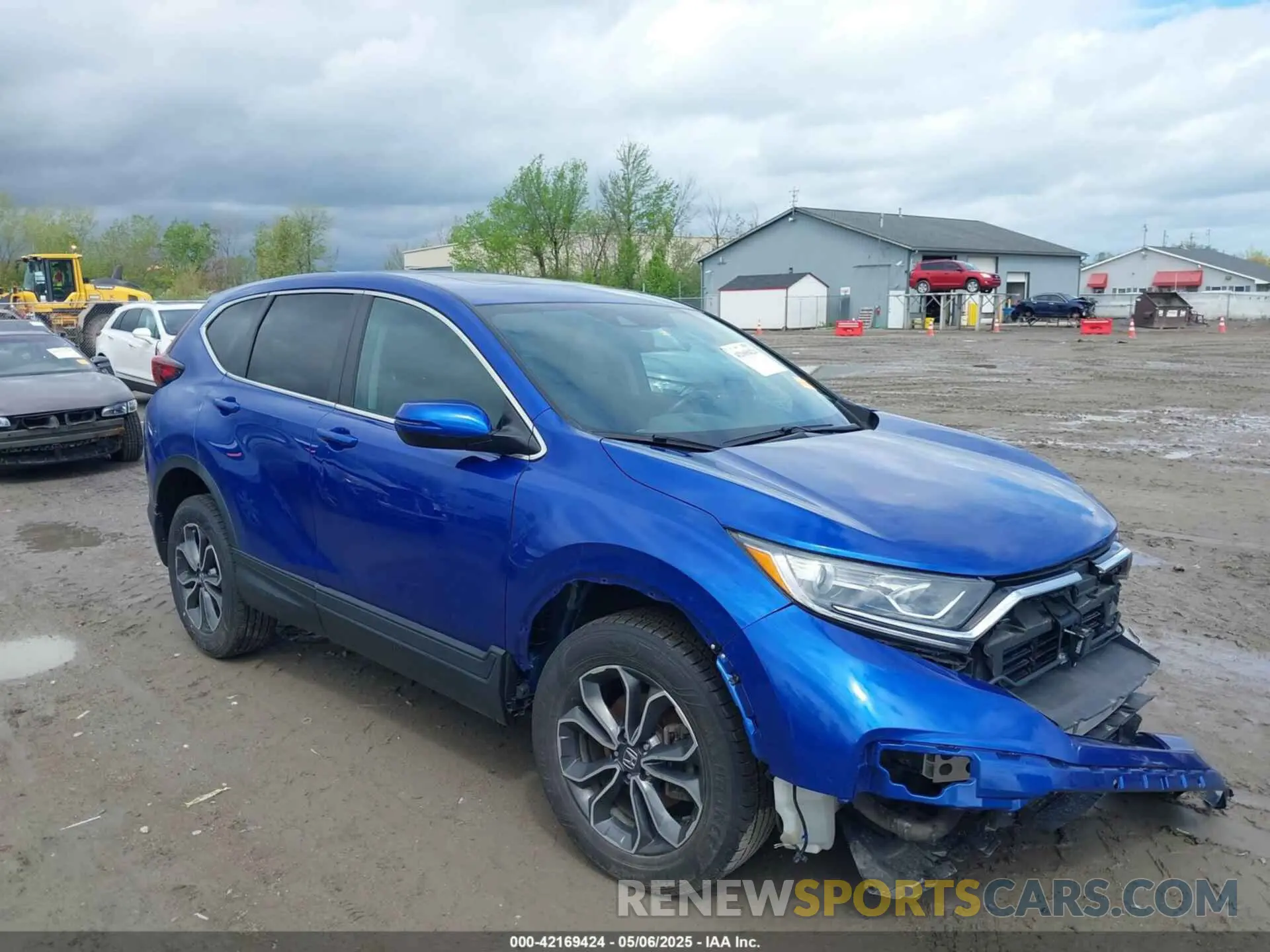 1 Photograph of a damaged car 7FARW2H88ME001596 HONDA CR-V 2021