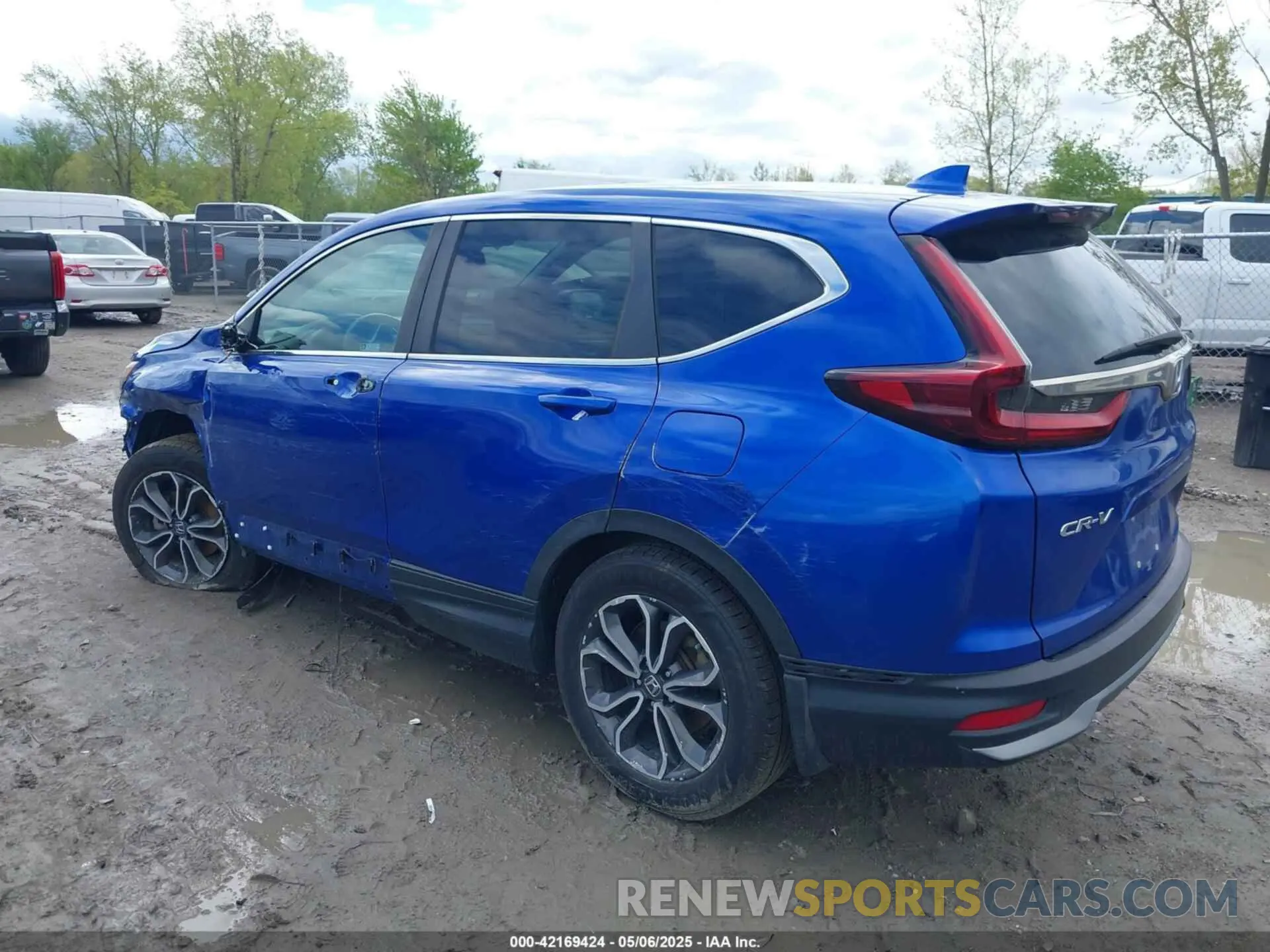 3 Photograph of a damaged car 7FARW2H88ME001596 HONDA CR-V 2021