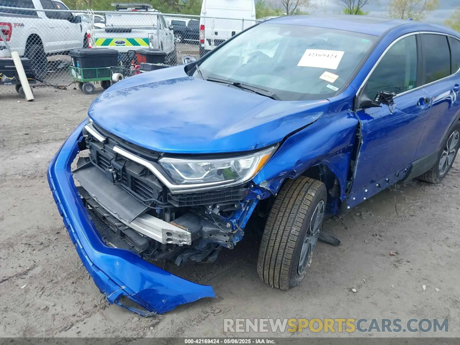 6 Photograph of a damaged car 7FARW2H88ME001596 HONDA CR-V 2021