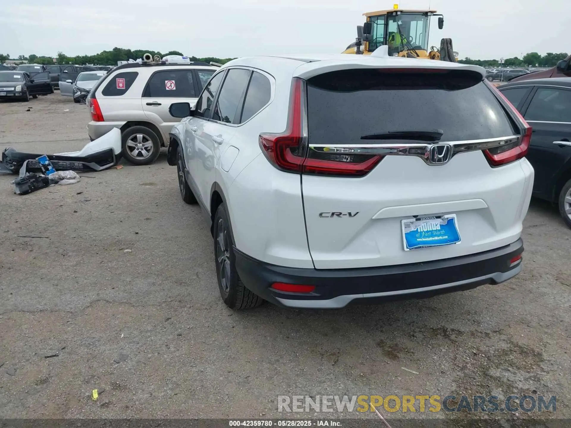3 Photograph of a damaged car 2HKRW1H56NH400456 HONDA CR-V 2022