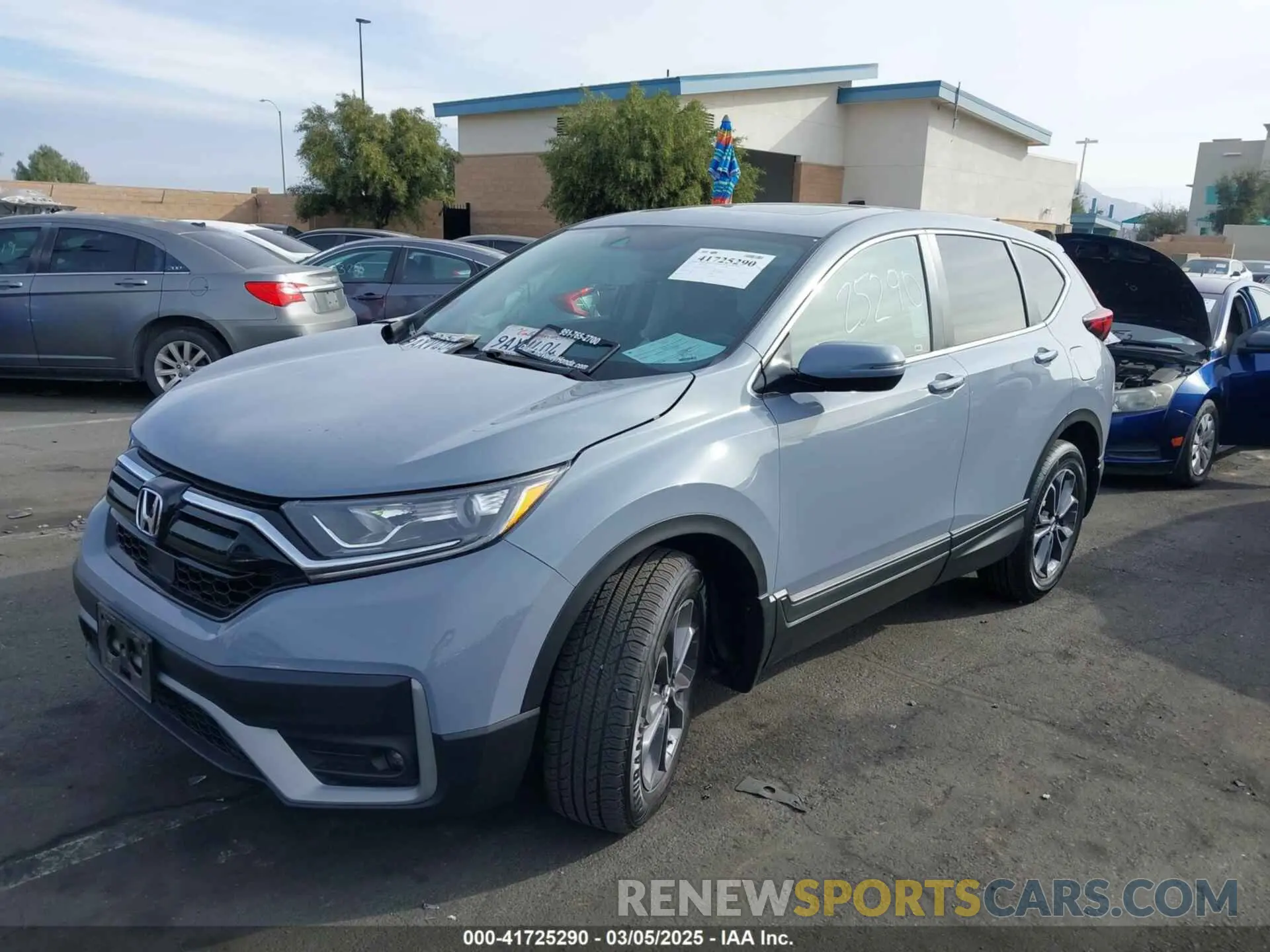 2 Photograph of a damaged car 2HKRW1H56NH404488 HONDA CR-V 2022