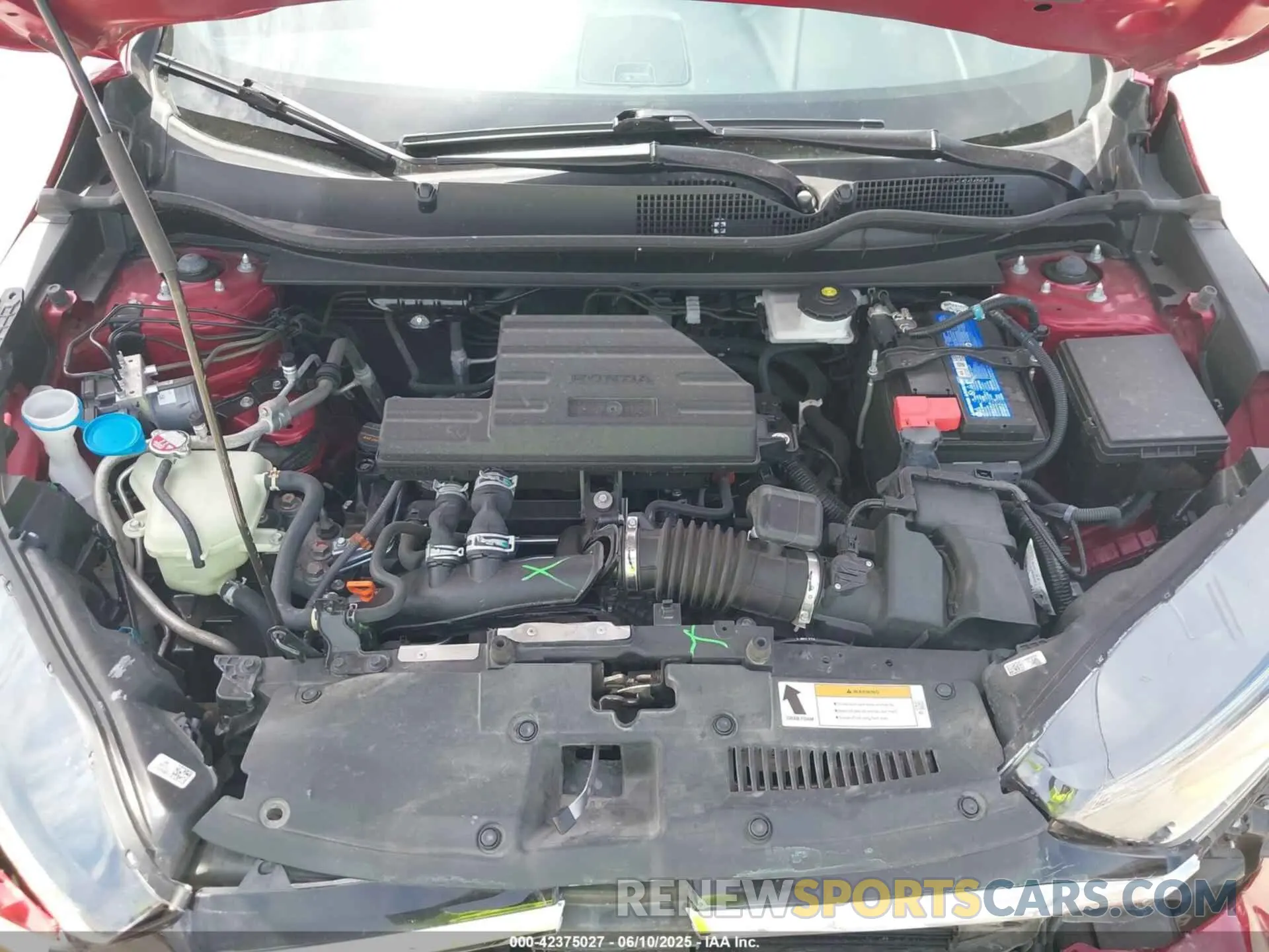 10 Photograph of a damaged car 2HKRW1H58NH400720 HONDA CR-V 2022