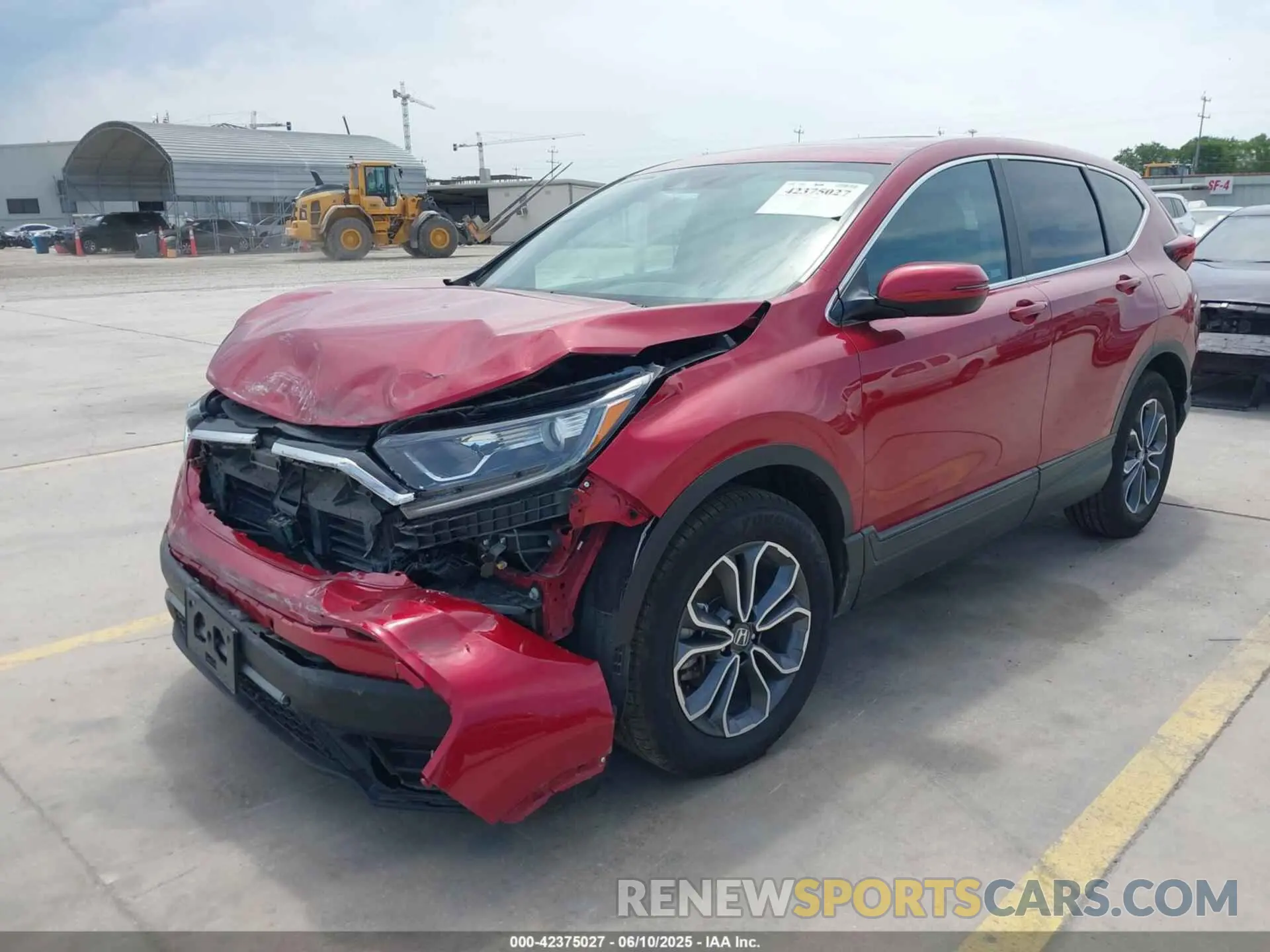 2 Photograph of a damaged car 2HKRW1H58NH400720 HONDA CR-V 2022
