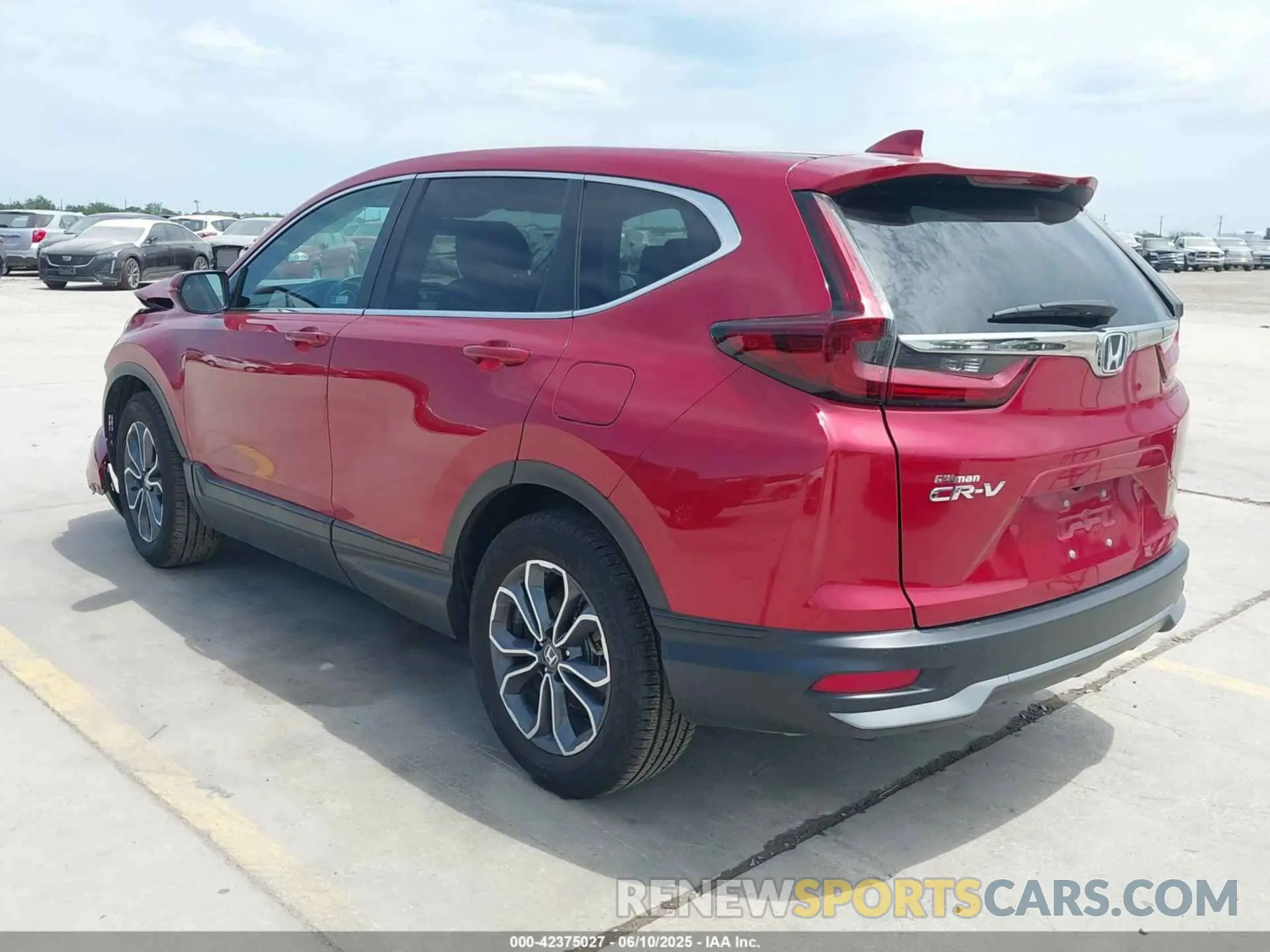 3 Photograph of a damaged car 2HKRW1H58NH400720 HONDA CR-V 2022