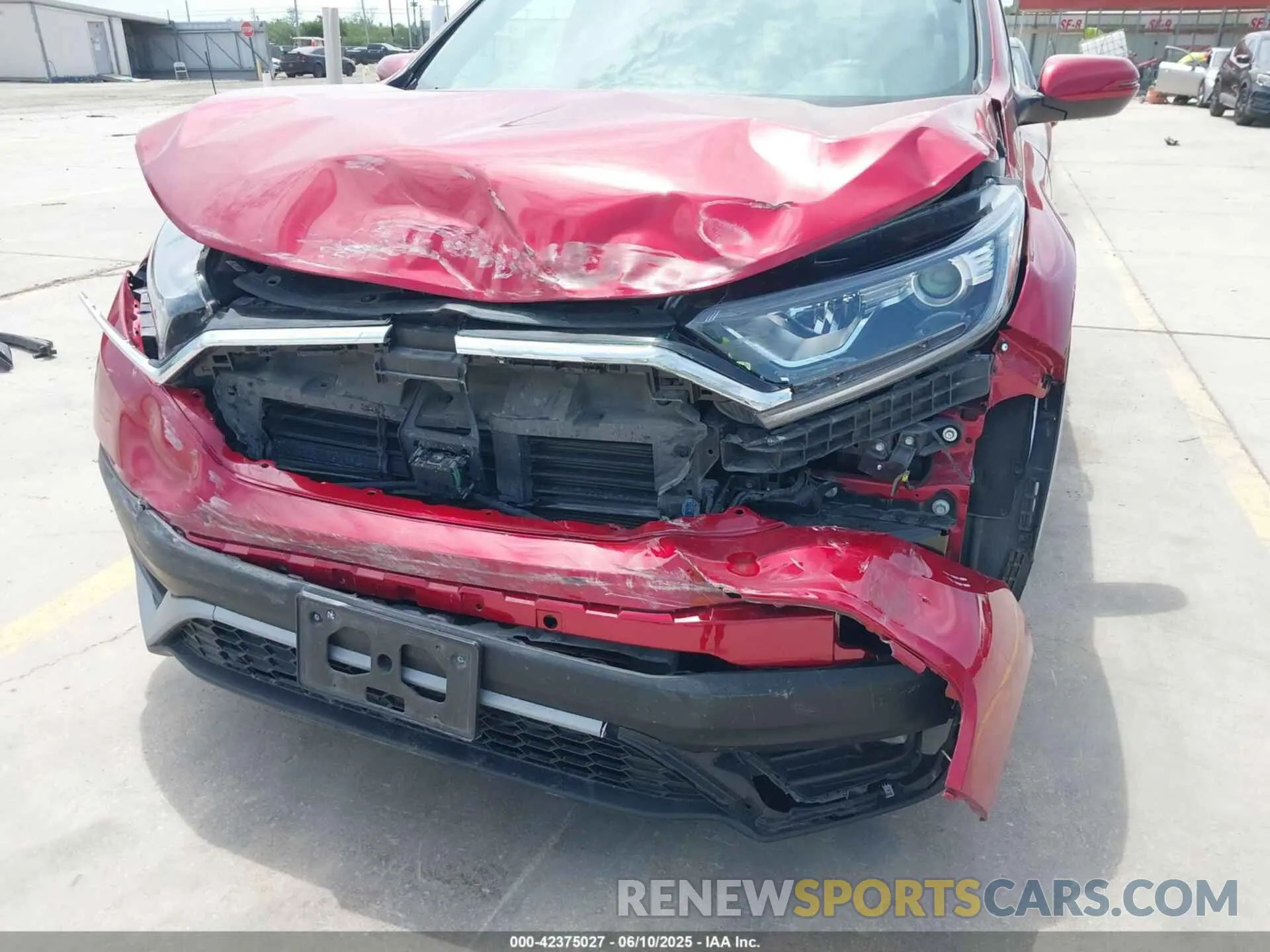 6 Photograph of a damaged car 2HKRW1H58NH400720 HONDA CR-V 2022