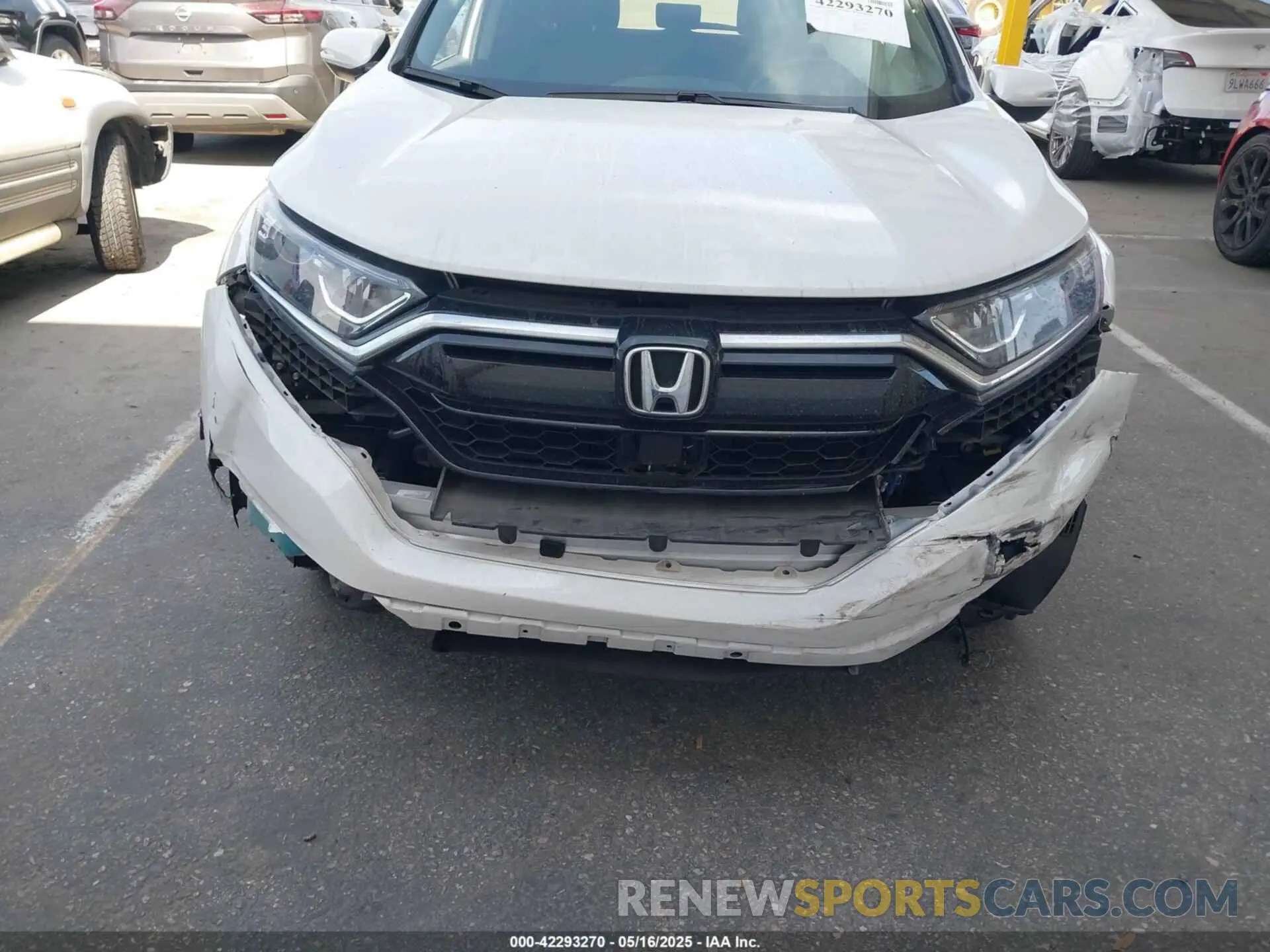 6 Photograph of a damaged car 2HKRW1H5XNH401660 HONDA CR-V 2022