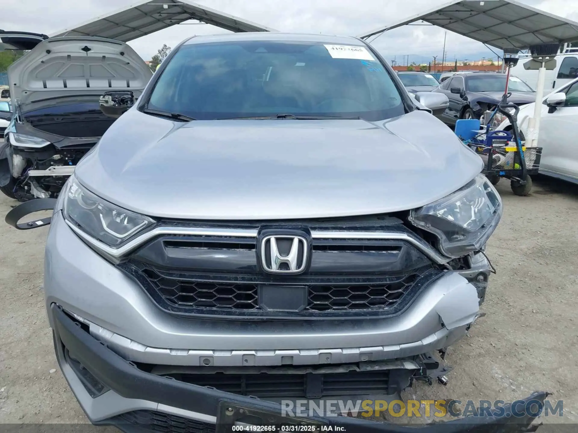 12 Photograph of a damaged car 2HKRW1H5XNH408866 HONDA CR-V 2022
