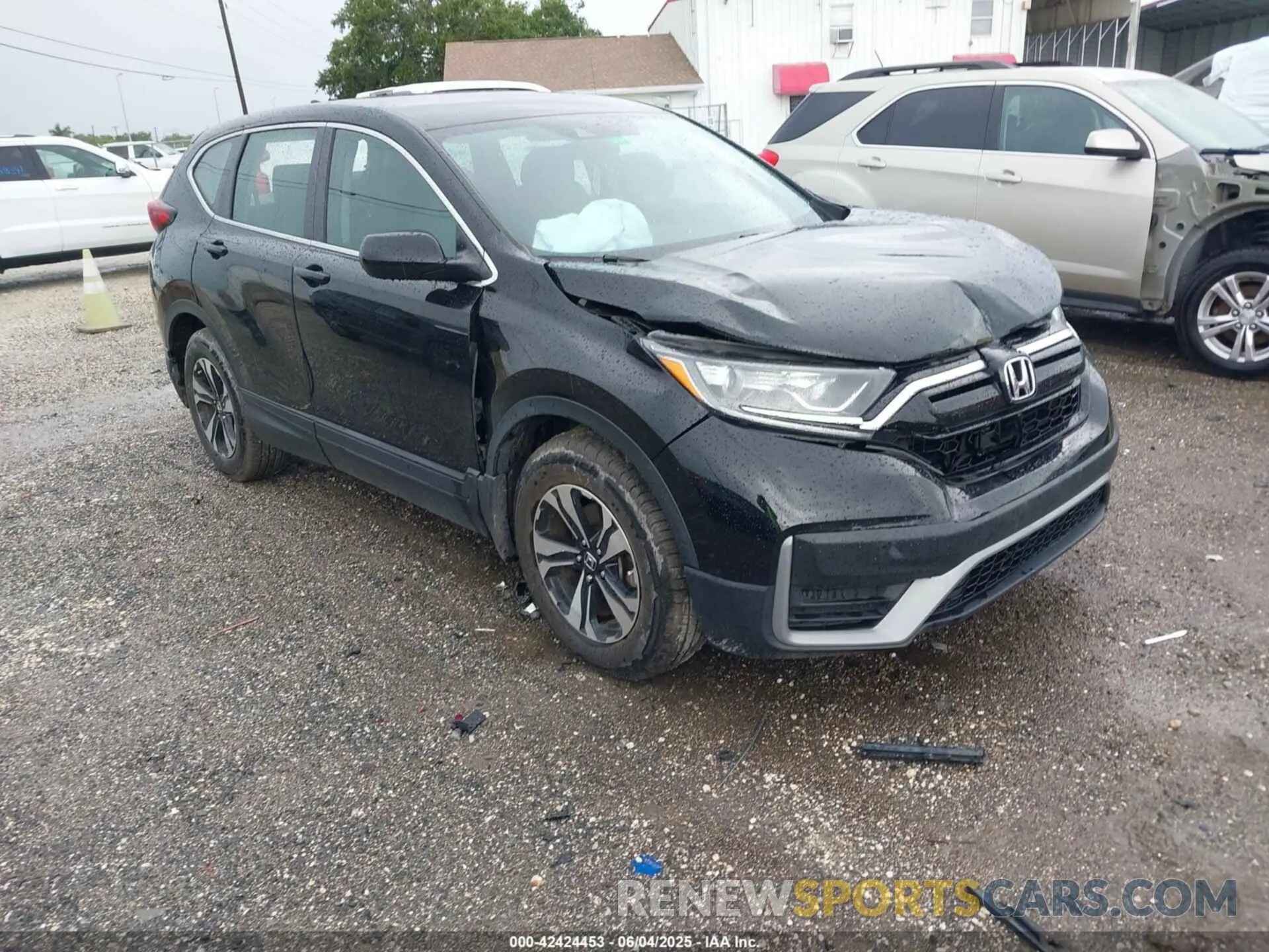 1 Photograph of a damaged car 2HKRW1H79NH402168 HONDA CR-V 2022