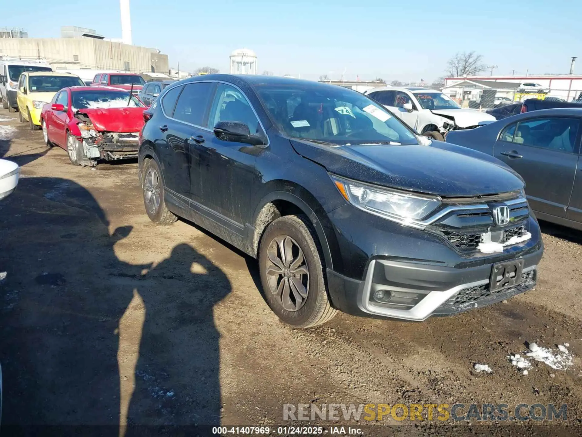 1 Photograph of a damaged car 2HKRW2H50NH619709 HONDA CR-V 2022