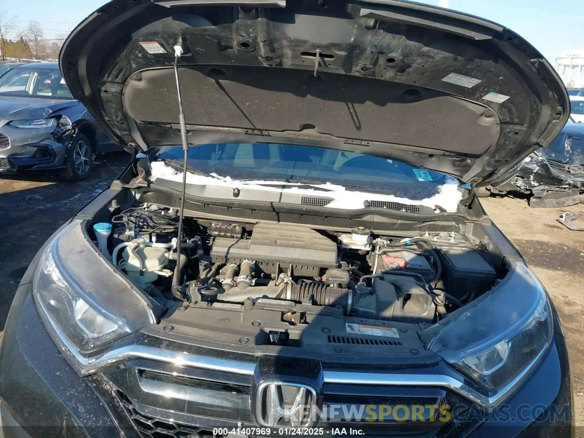 10 Photograph of a damaged car 2HKRW2H50NH619709 HONDA CR-V 2022