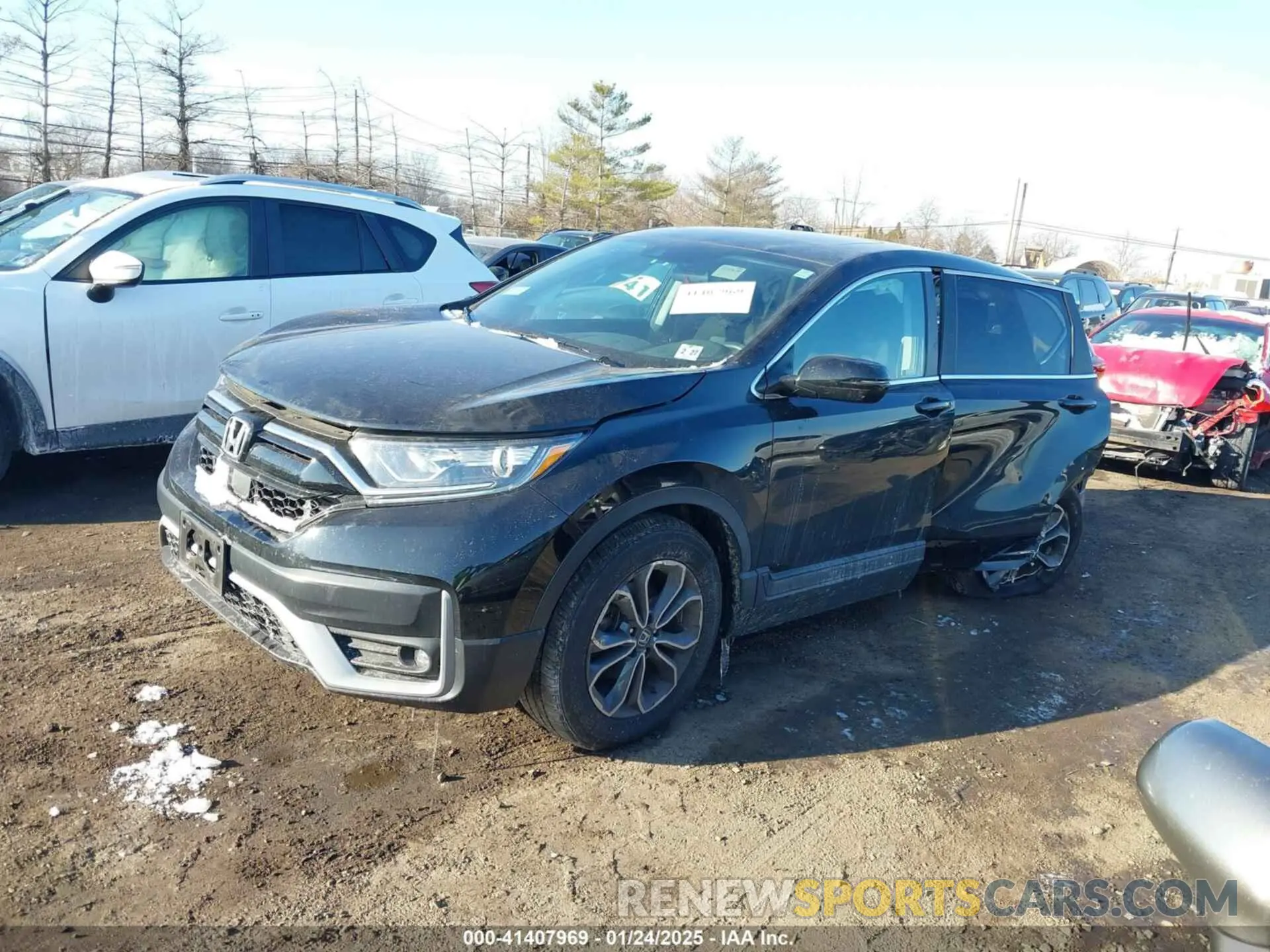 14 Photograph of a damaged car 2HKRW2H50NH619709 HONDA CR-V 2022