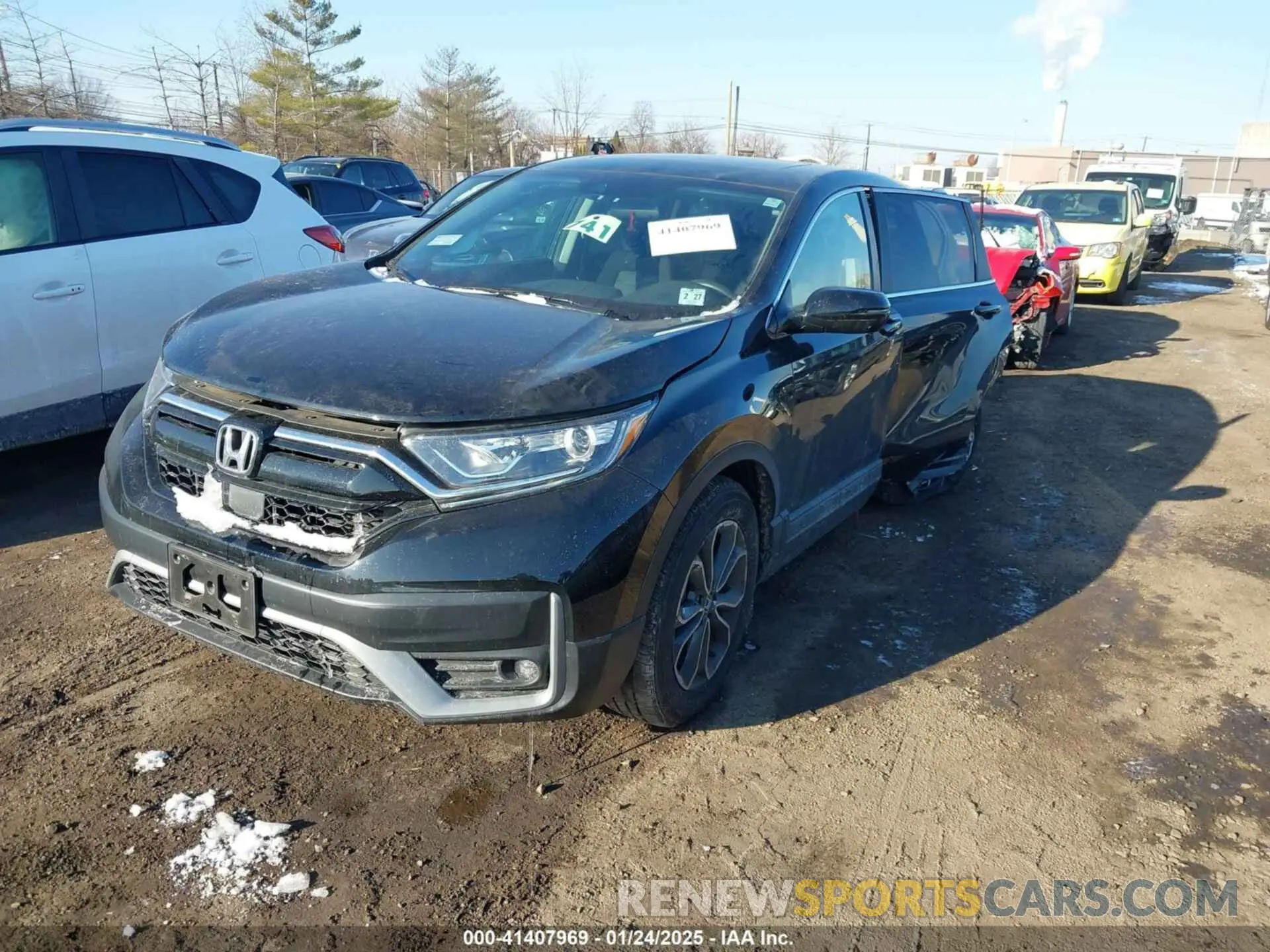 2 Photograph of a damaged car 2HKRW2H50NH619709 HONDA CR-V 2022