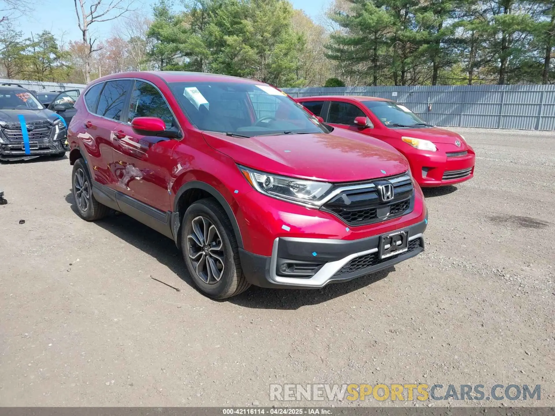1 Photograph of a damaged car 2HKRW2H51NH658552 HONDA CR-V 2022