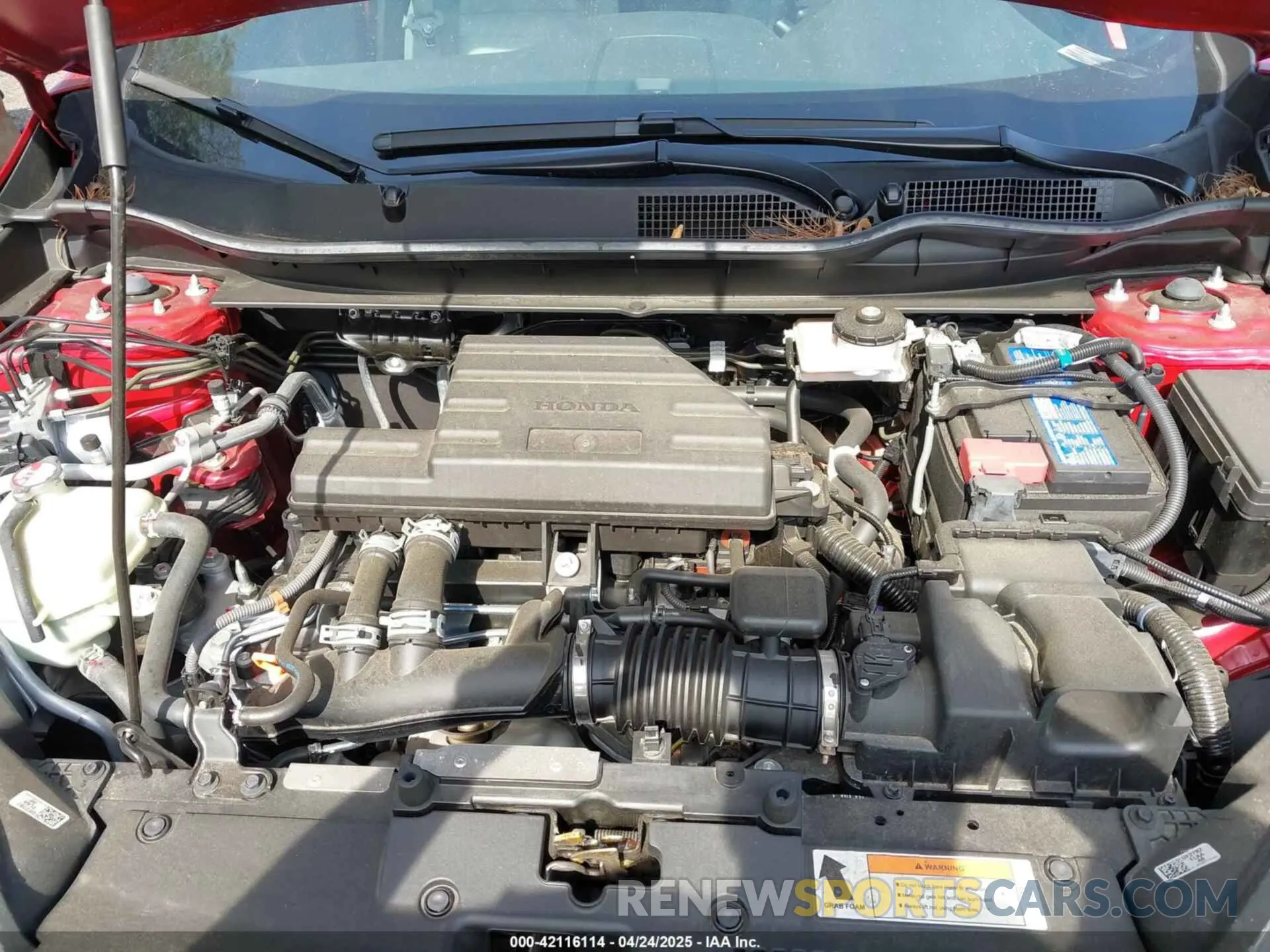 10 Photograph of a damaged car 2HKRW2H51NH658552 HONDA CR-V 2022