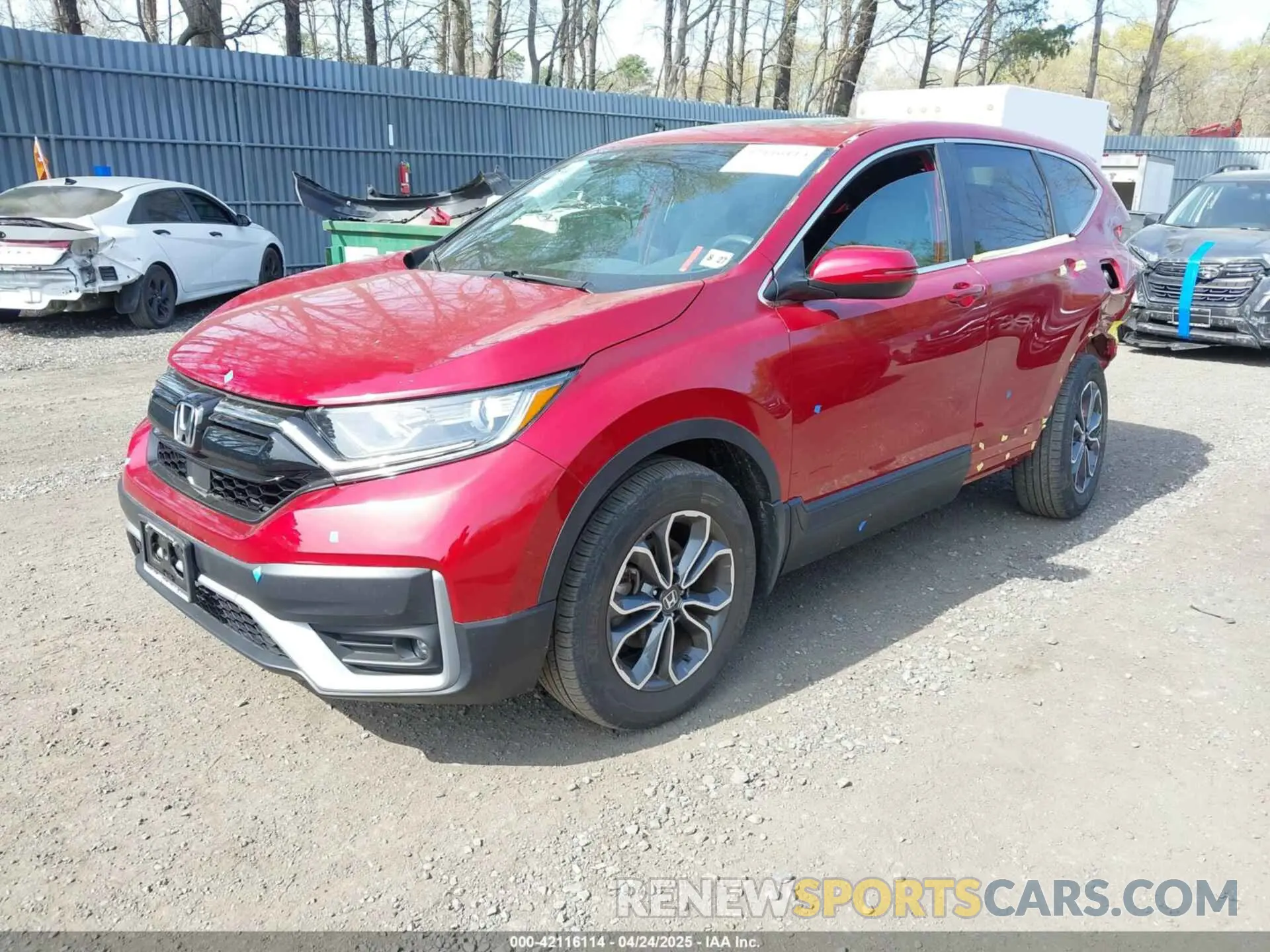 2 Photograph of a damaged car 2HKRW2H51NH658552 HONDA CR-V 2022