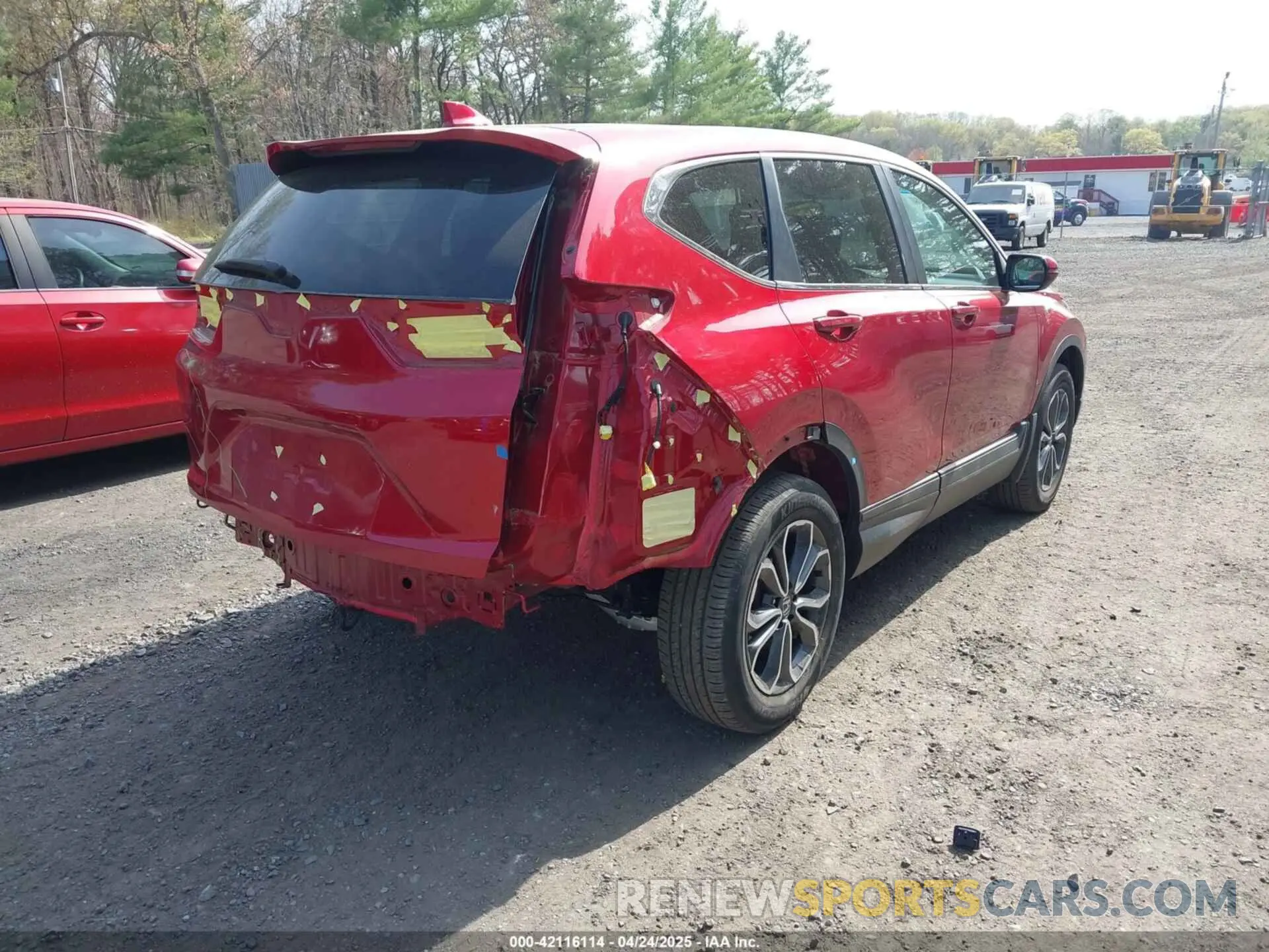 4 Photograph of a damaged car 2HKRW2H51NH658552 HONDA CR-V 2022
