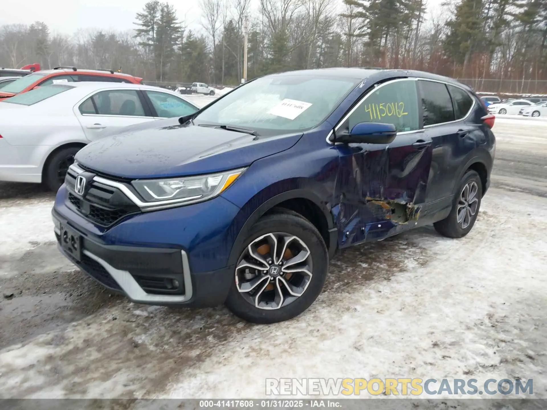 2 Photograph of a damaged car 2HKRW2H54NH640286 HONDA CR-V 2022