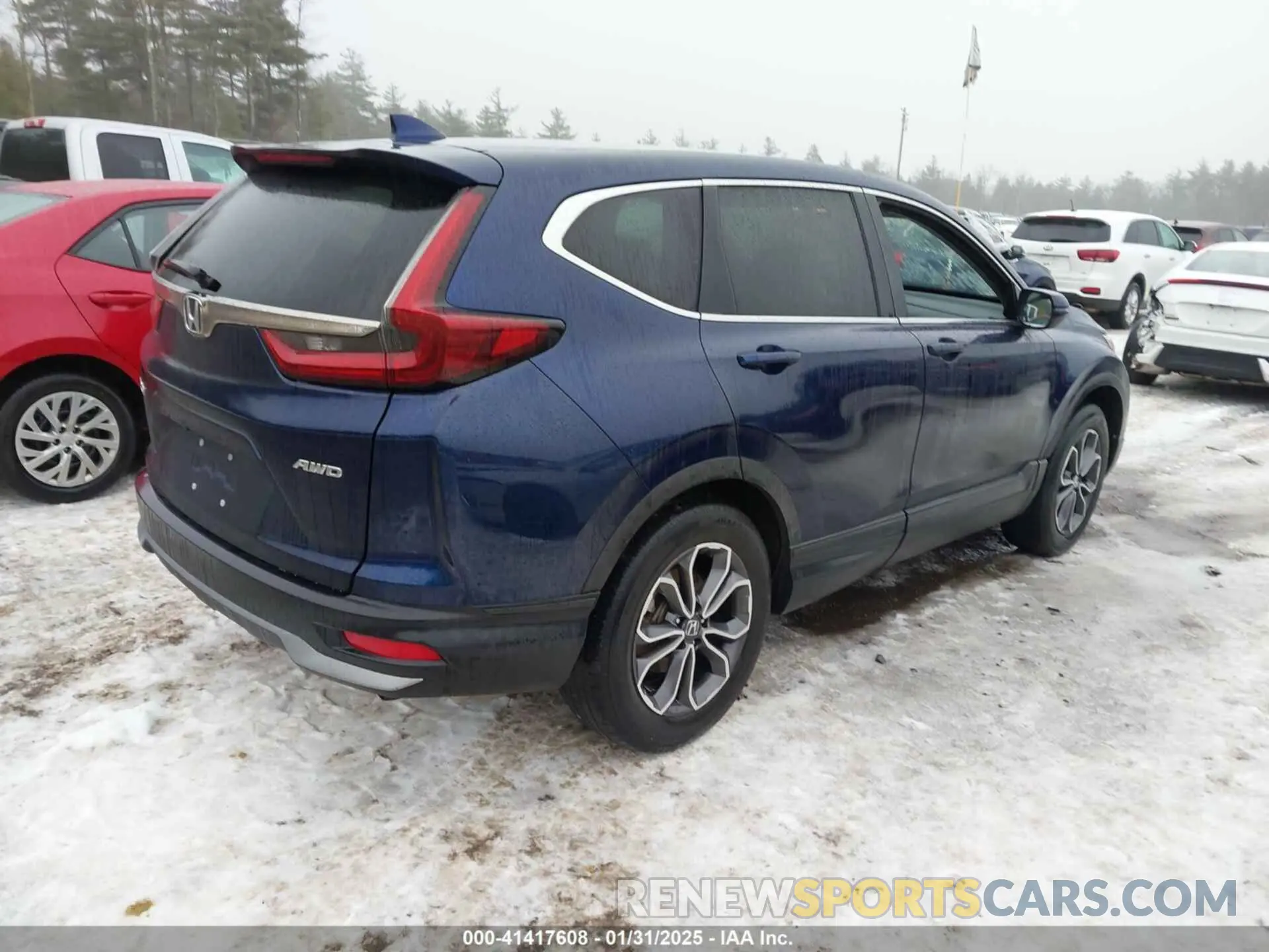 4 Photograph of a damaged car 2HKRW2H54NH640286 HONDA CR-V 2022