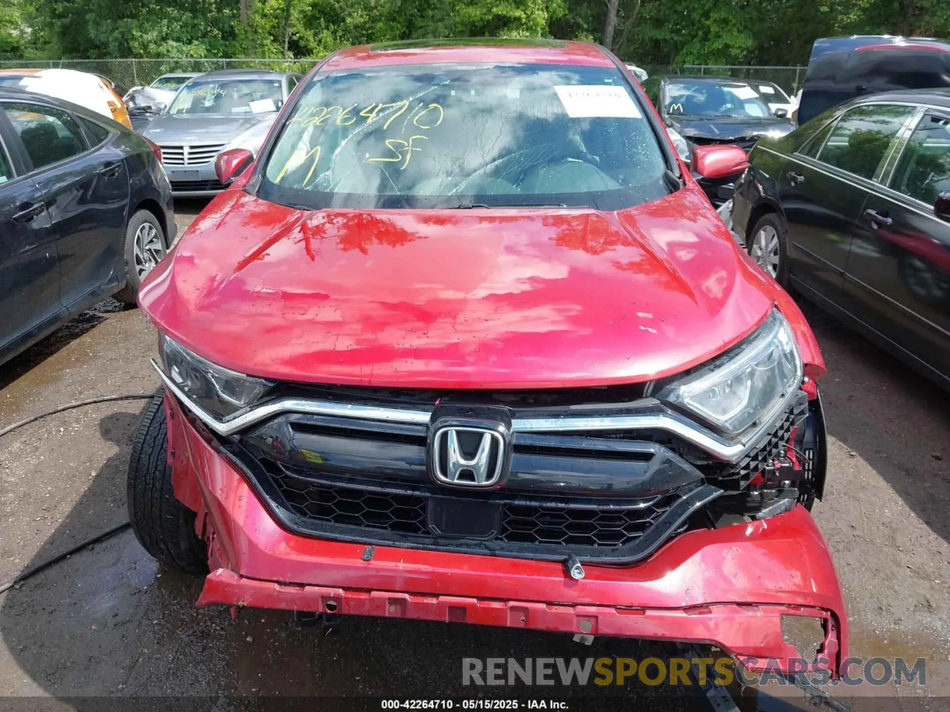 11 Photograph of a damaged car 2HKRW2H55NH625280 HONDA CR-V 2022