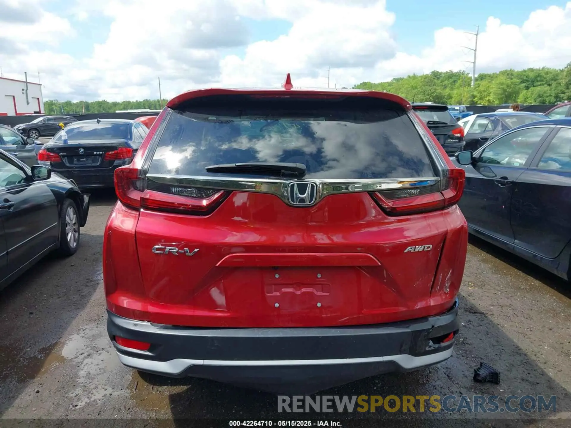 15 Photograph of a damaged car 2HKRW2H55NH625280 HONDA CR-V 2022