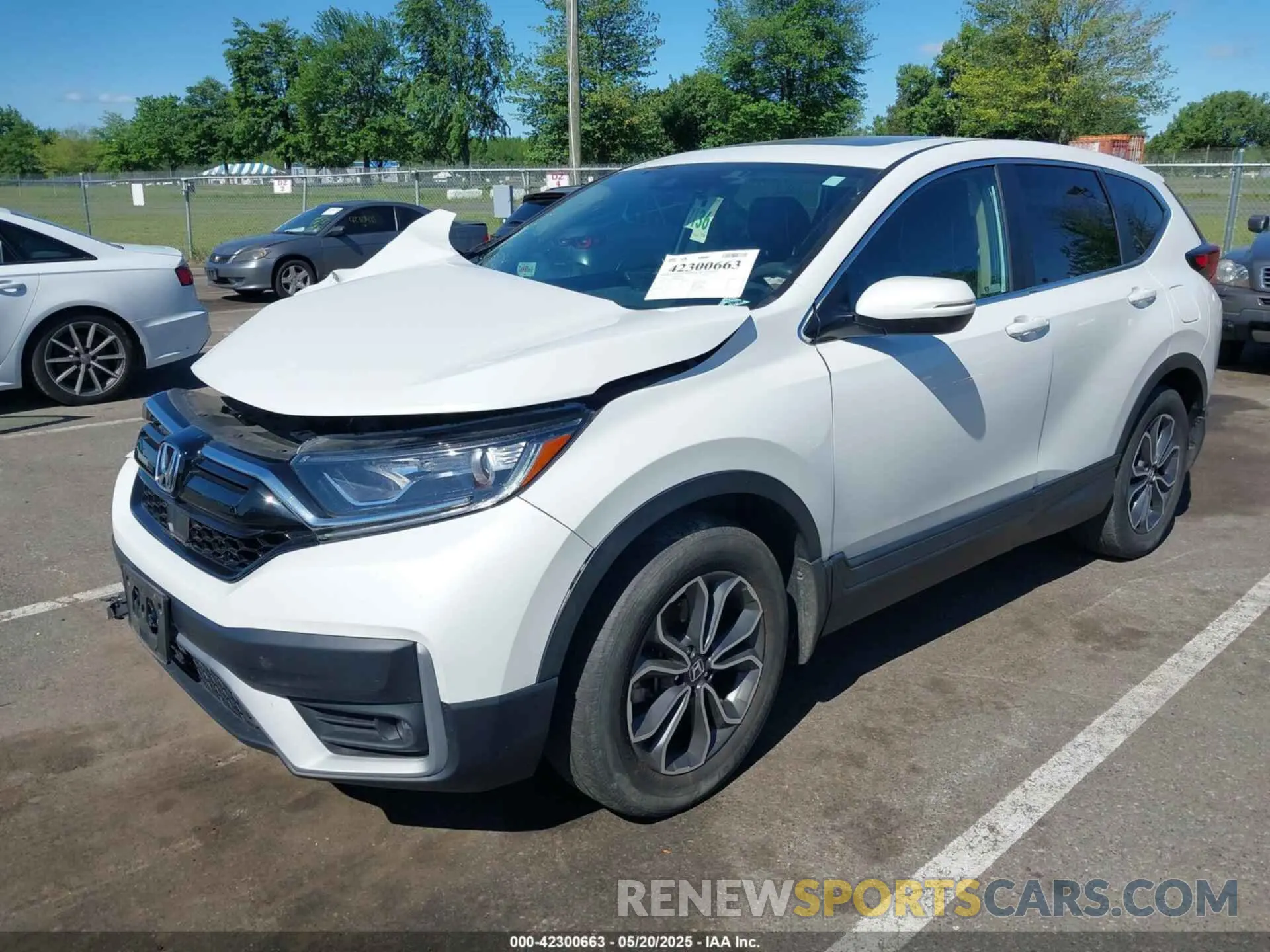 2 Photograph of a damaged car 2HKRW2H55NH671059 HONDA CR-V 2022