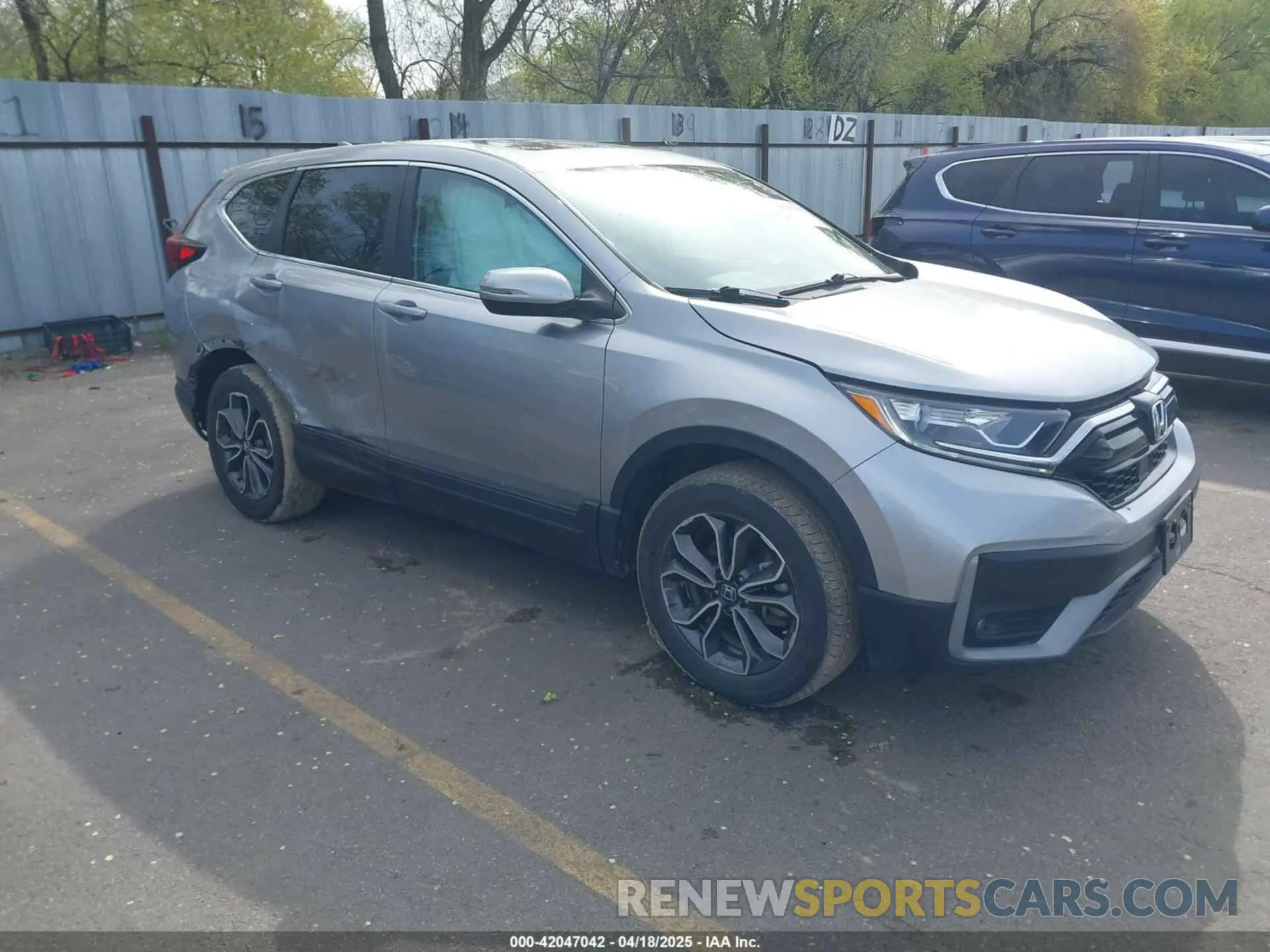 1 Photograph of a damaged car 2HKRW2H56NH659437 HONDA CR-V 2022