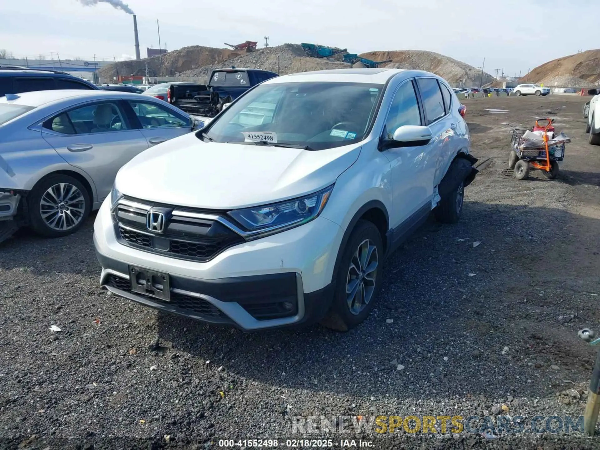 2 Photograph of a damaged car 2HKRW2H56NH661026 HONDA CR-V 2022