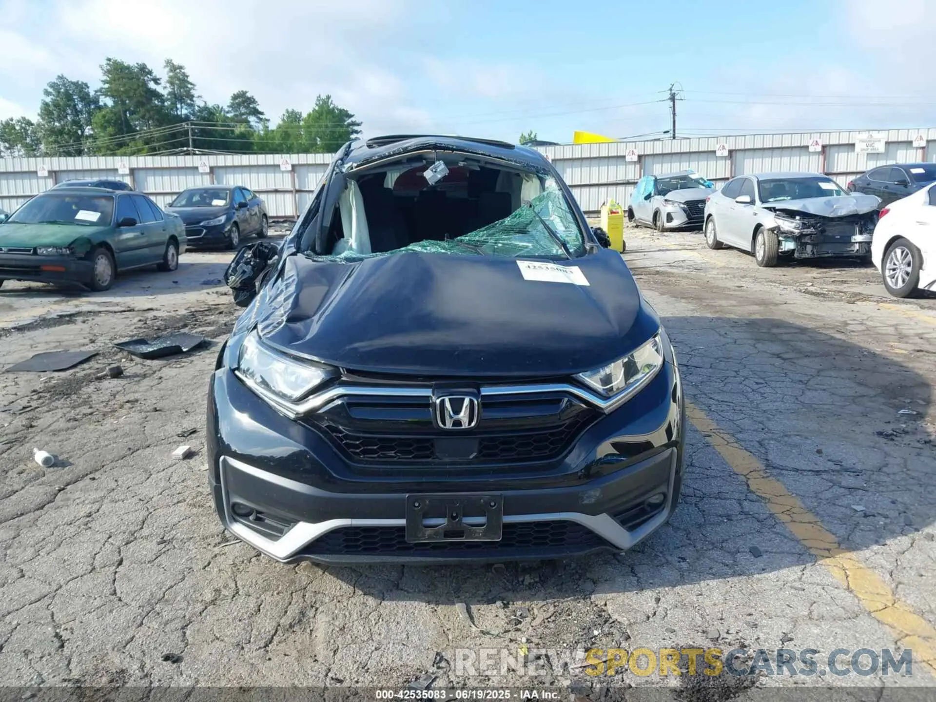 12 Photograph of a damaged car 2HKRW2H58NH611213 HONDA CR-V 2022