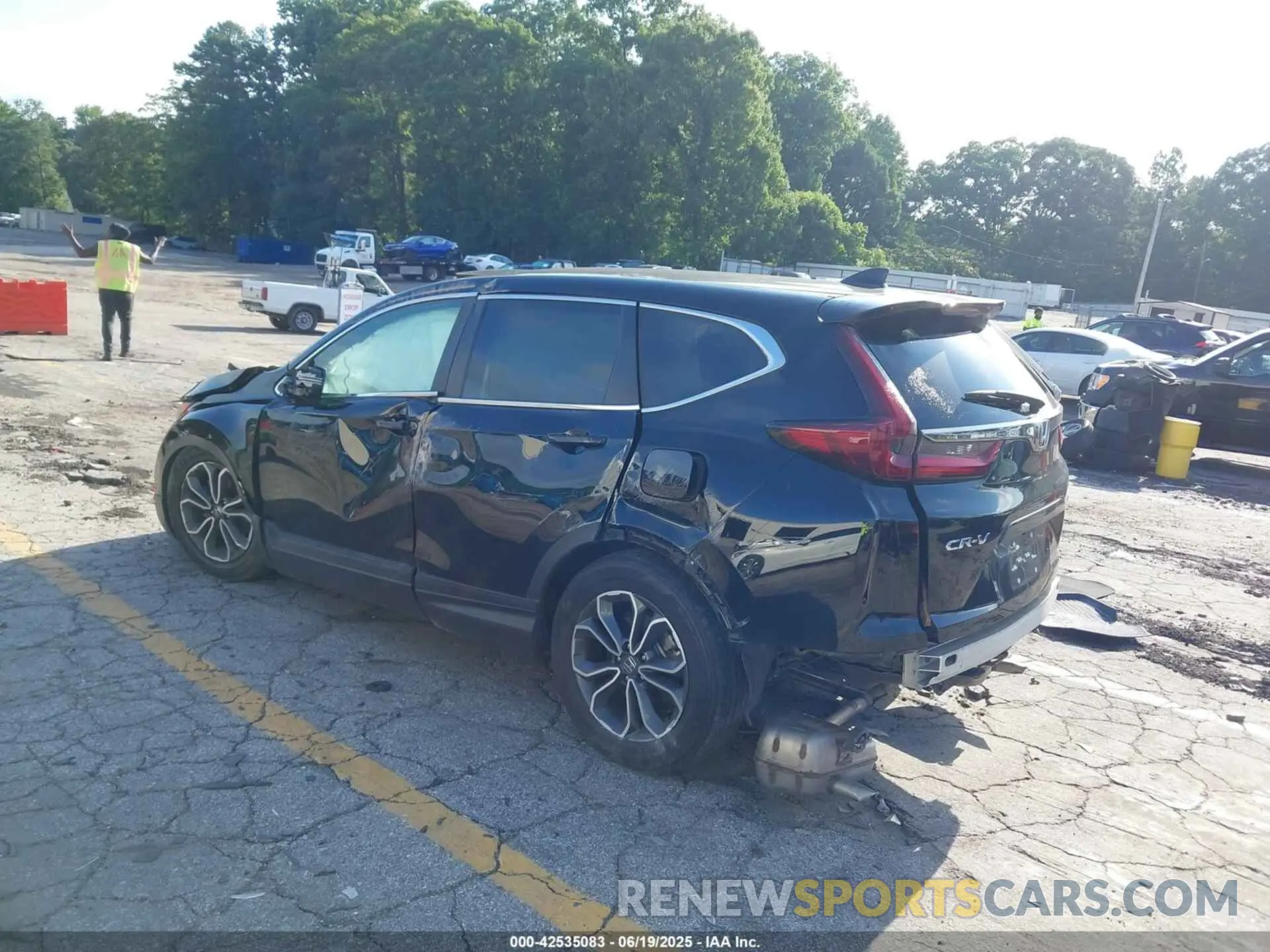 3 Photograph of a damaged car 2HKRW2H58NH611213 HONDA CR-V 2022