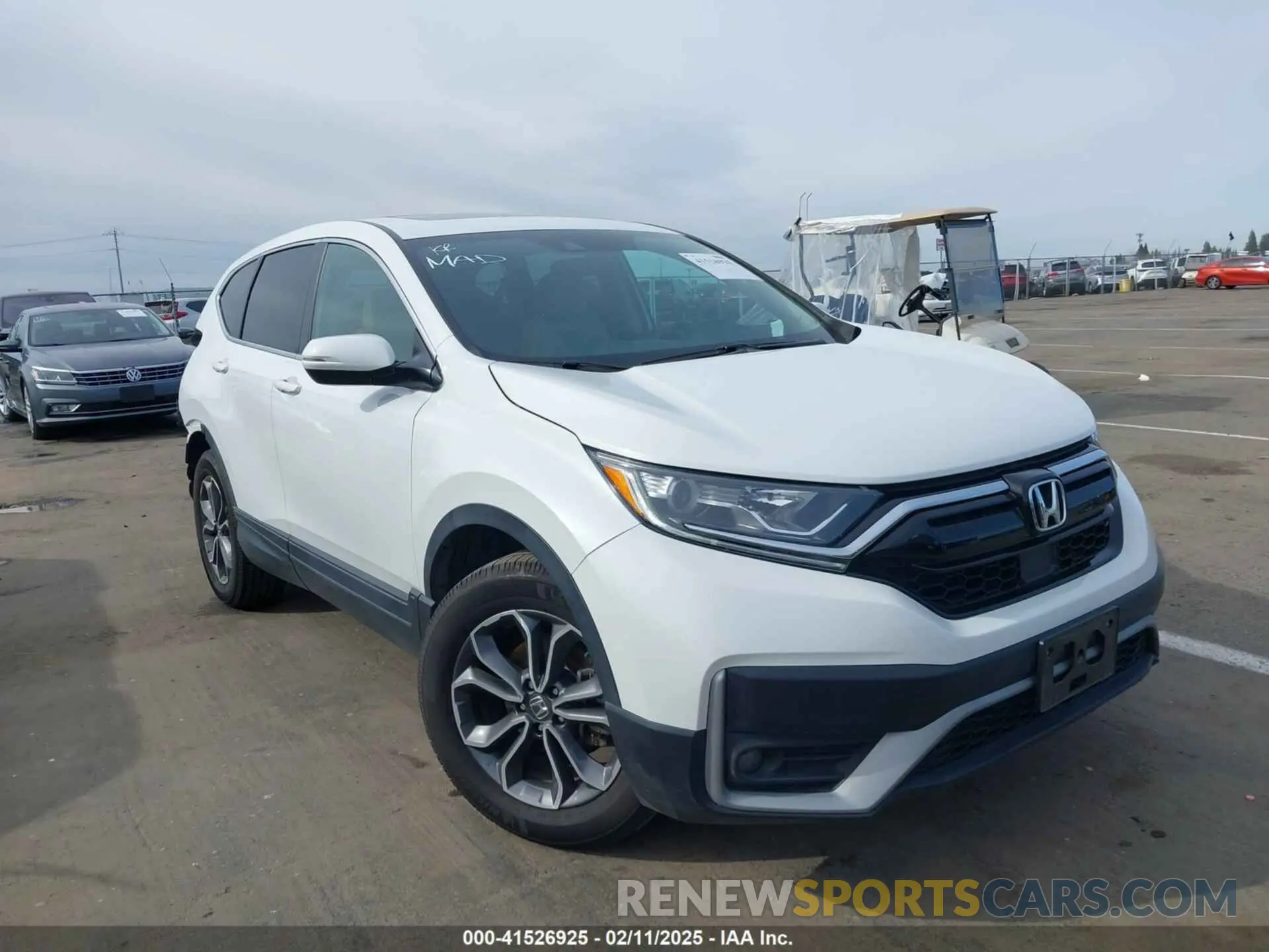 1 Photograph of a damaged car 2HKRW2H58NH613883 HONDA CR-V 2022