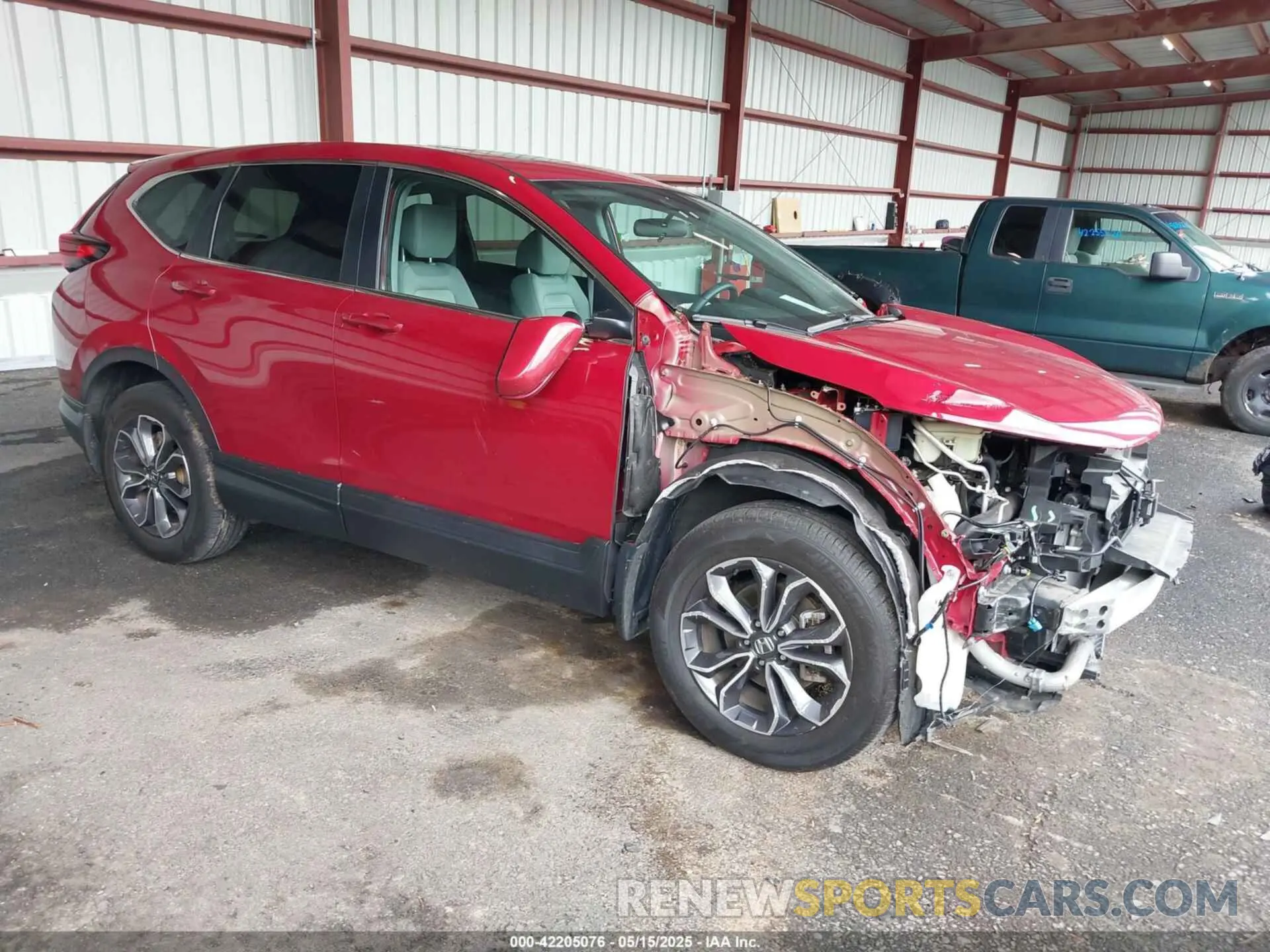1 Photograph of a damaged car 2HKRW2H59NH623337 HONDA CR-V 2022