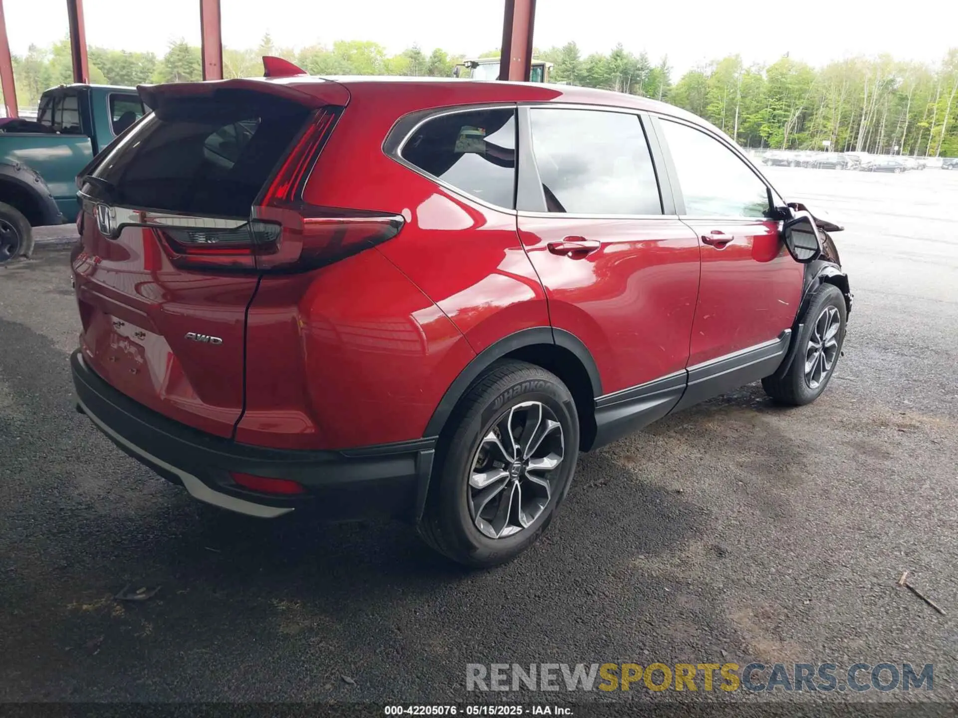 4 Photograph of a damaged car 2HKRW2H59NH623337 HONDA CR-V 2022