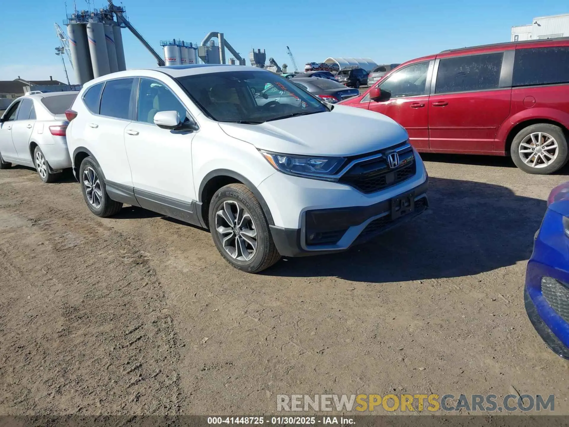 1 Photograph of a damaged car 2HKRW2H59NH640011 HONDA CR-V 2022