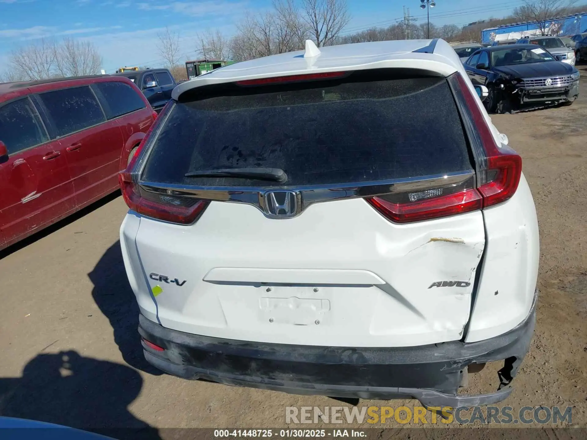 16 Photograph of a damaged car 2HKRW2H59NH640011 HONDA CR-V 2022