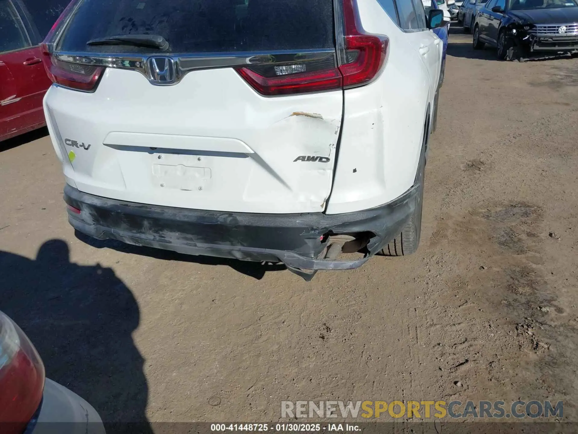 6 Photograph of a damaged car 2HKRW2H59NH640011 HONDA CR-V 2022