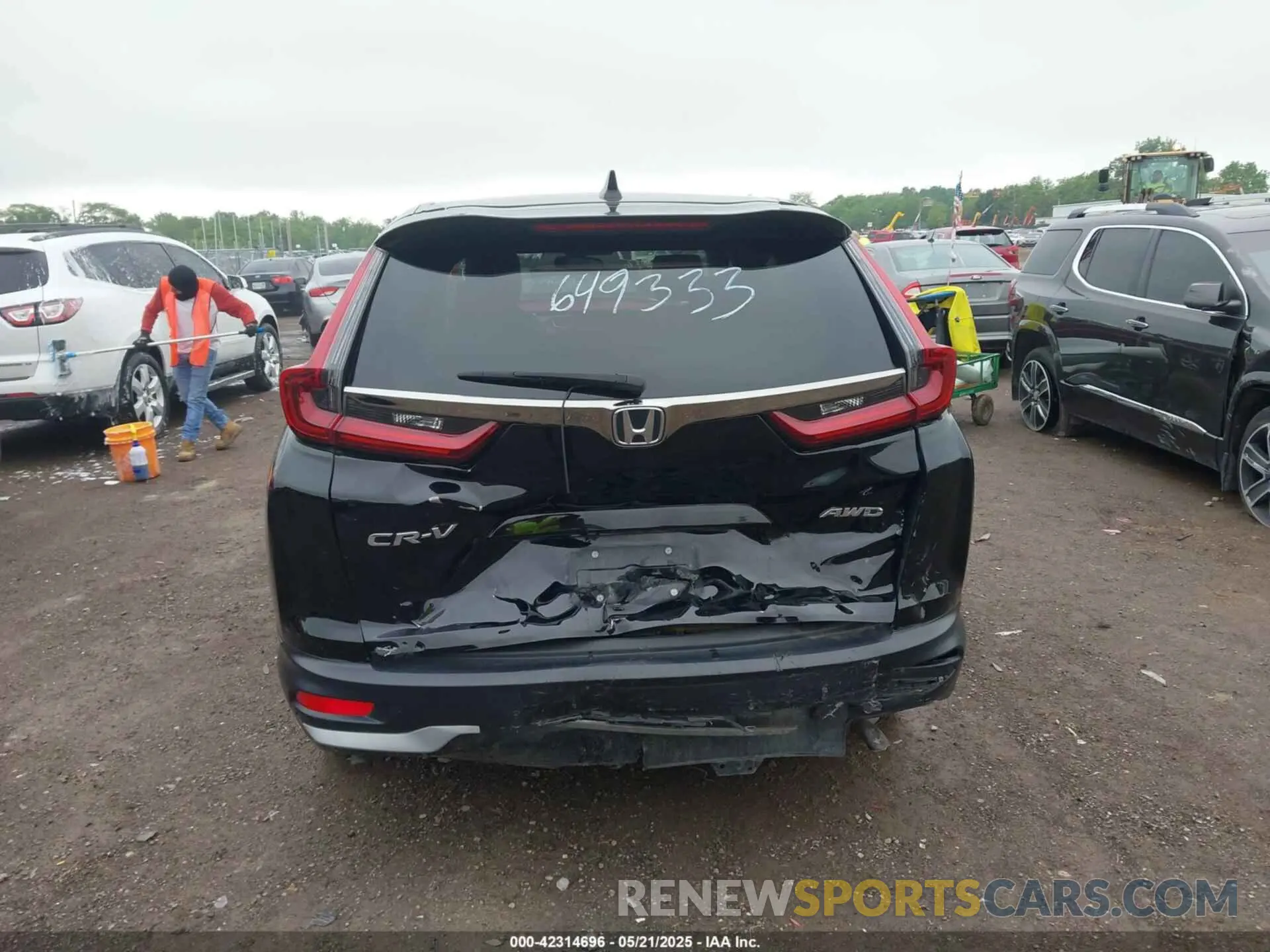 16 Photograph of a damaged car 2HKRW2H5XNH649333 HONDA CR-V 2022
