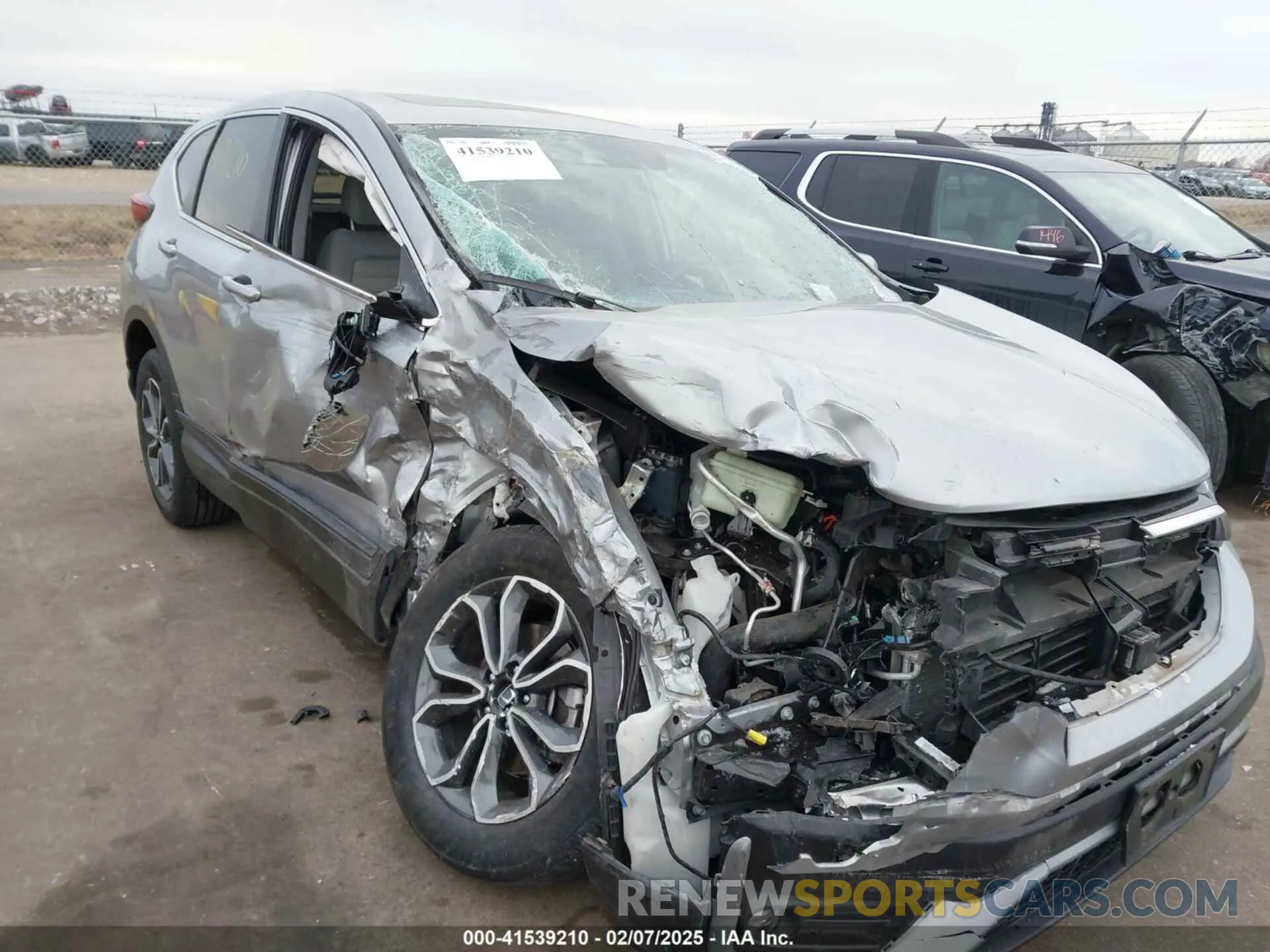 1 Photograph of a damaged car 2HKRW2H5XNH659408 HONDA CR-V 2022