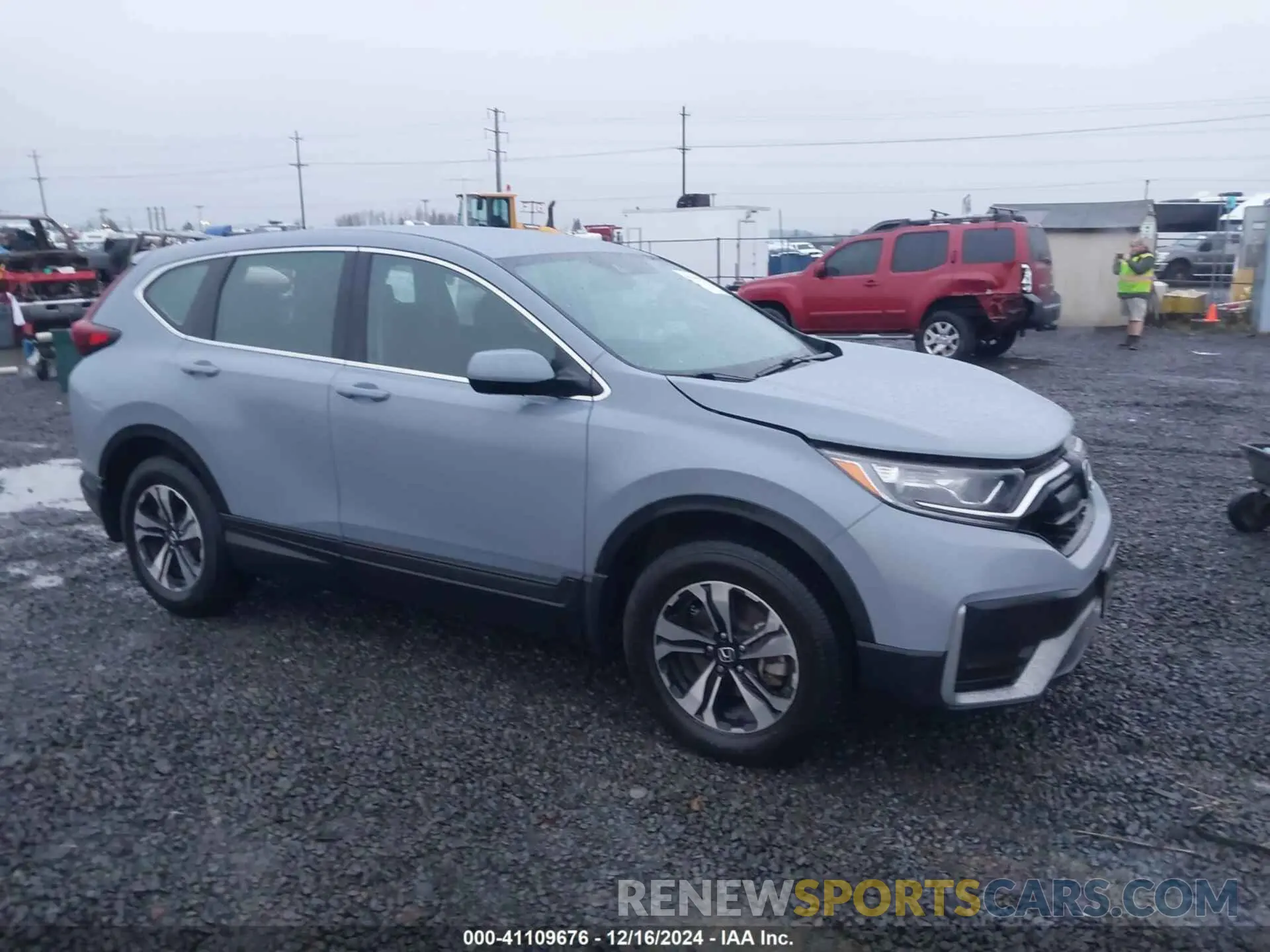 1 Photograph of a damaged car 2HKRW2H75NH622140 HONDA CR-V 2022
