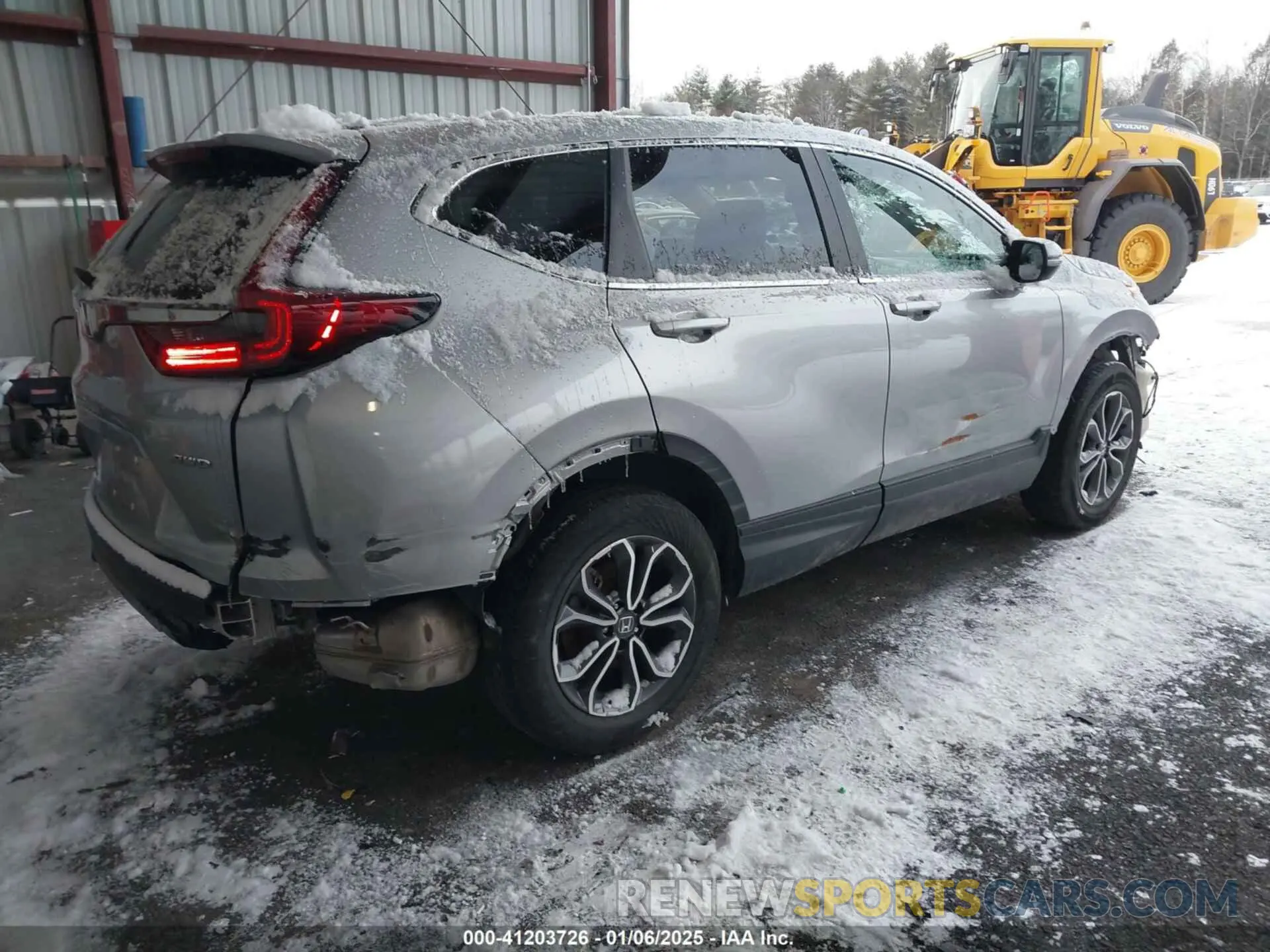 4 Photograph of a damaged car 2HKRW2H80NH616173 HONDA CR-V 2022
