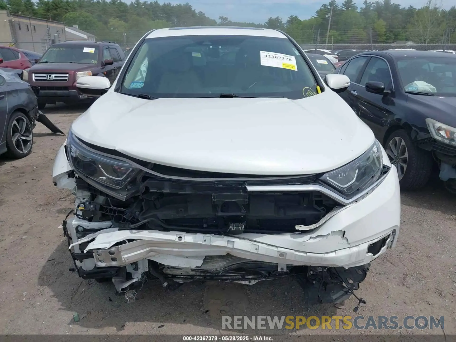 13 Photograph of a damaged car 2HKRW2H81NH639266 HONDA CR-V 2022