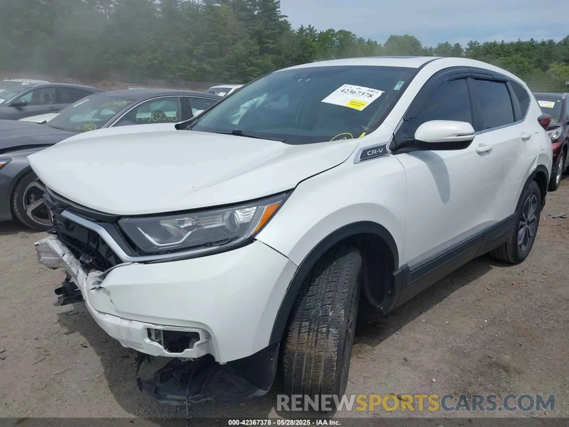 2 Photograph of a damaged car 2HKRW2H81NH639266 HONDA CR-V 2022