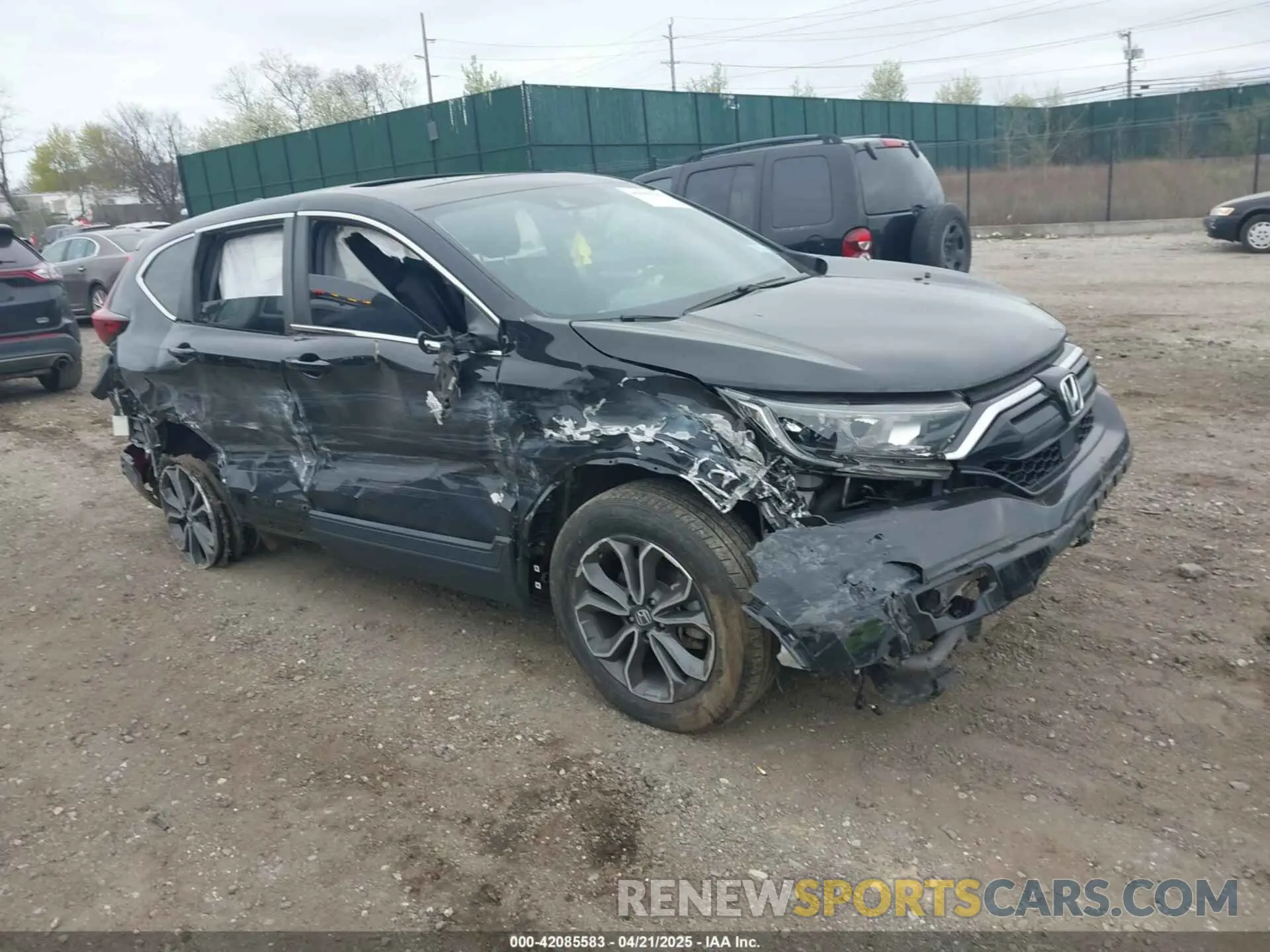 1 Photograph of a damaged car 2HKRW2H81NH657749 HONDA CR-V 2022