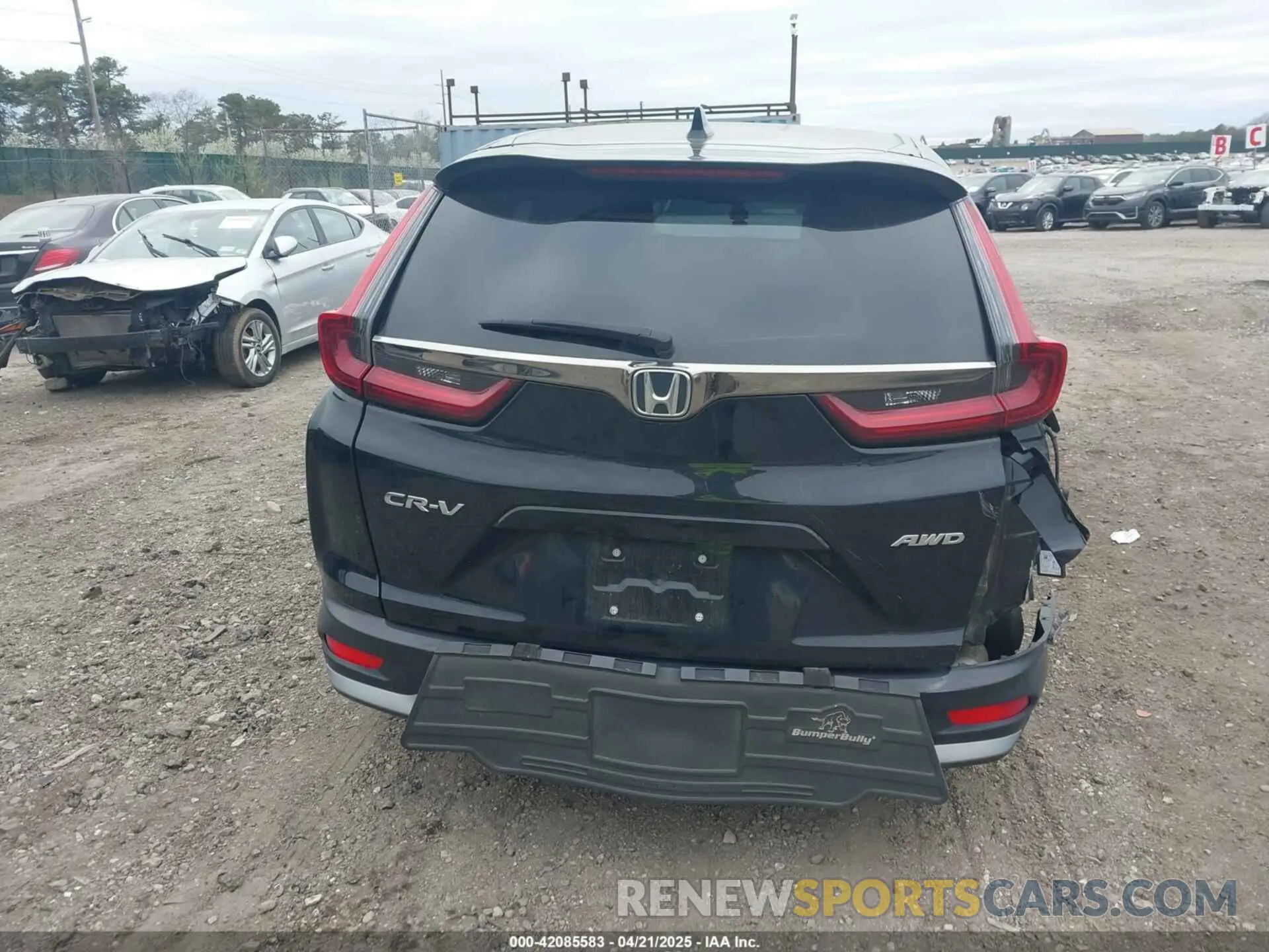 16 Photograph of a damaged car 2HKRW2H81NH657749 HONDA CR-V 2022