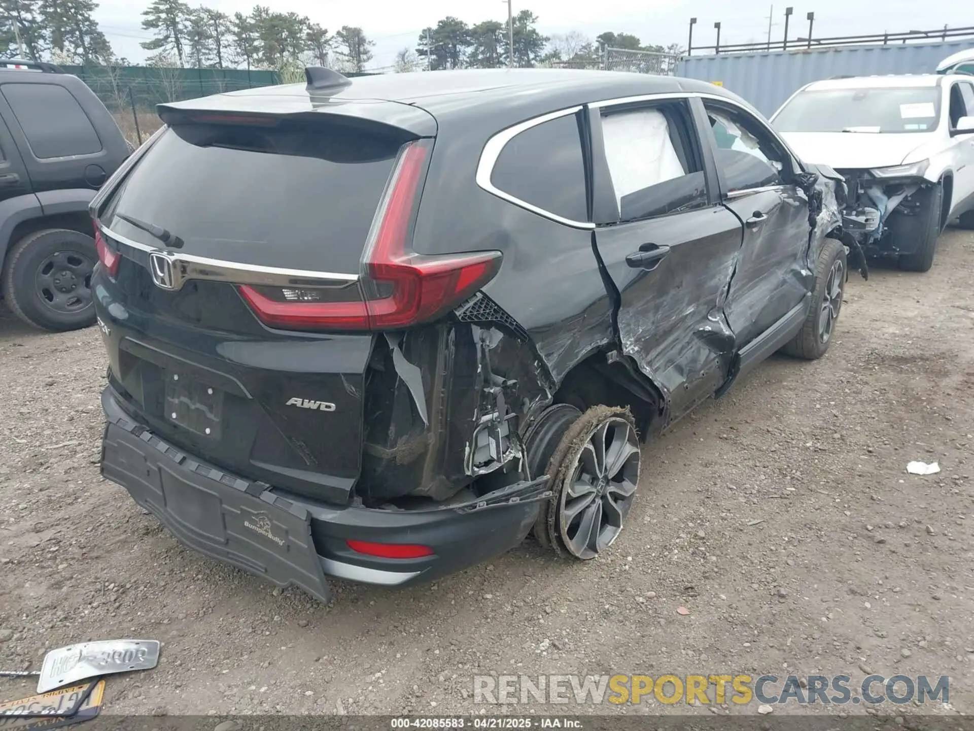 4 Photograph of a damaged car 2HKRW2H81NH657749 HONDA CR-V 2022