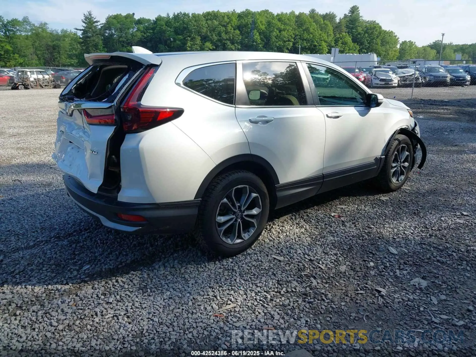 4 Photograph of a damaged car 2HKRW2H83NH604485 HONDA CR-V 2022