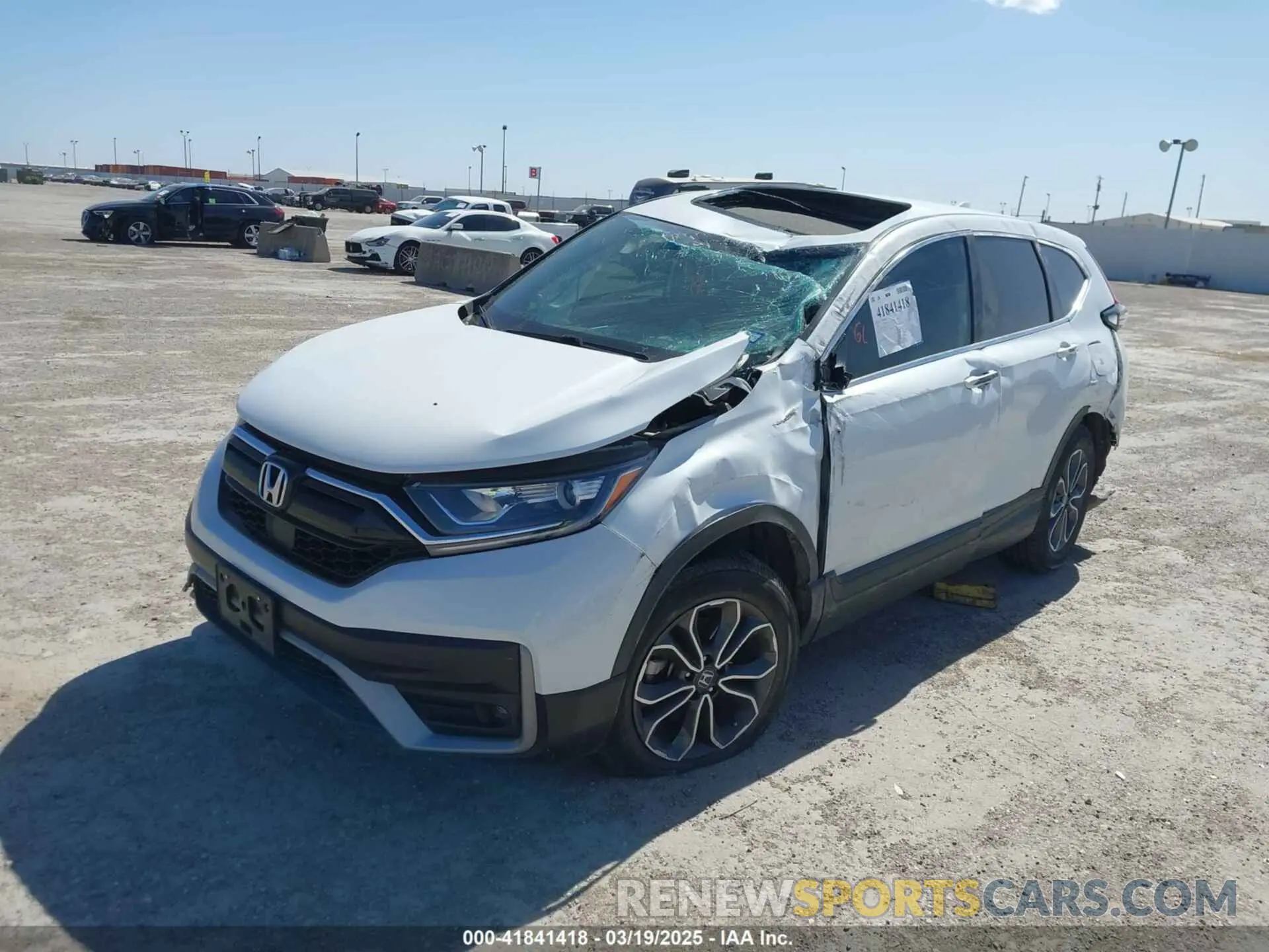 13 Photograph of a damaged car 2HKRW2H83NH642752 HONDA CR-V 2022